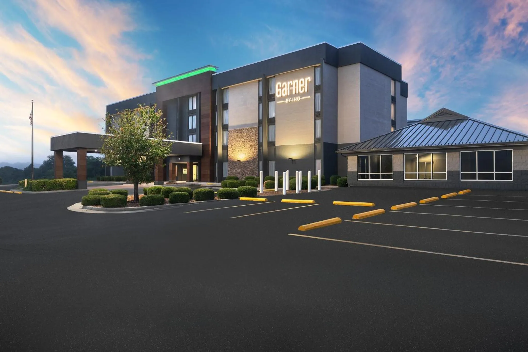 Property building in Garner Hotel Wytheville East by IHG