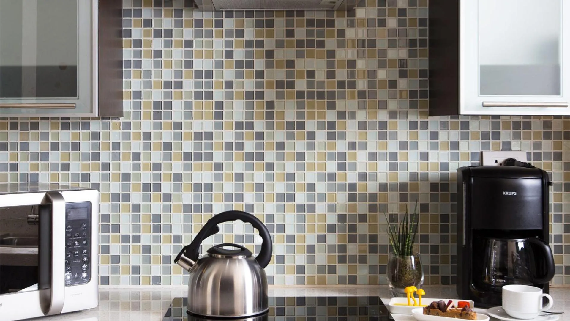 Kitchen or kitchenette in Quest Plus Filinvest City Manila