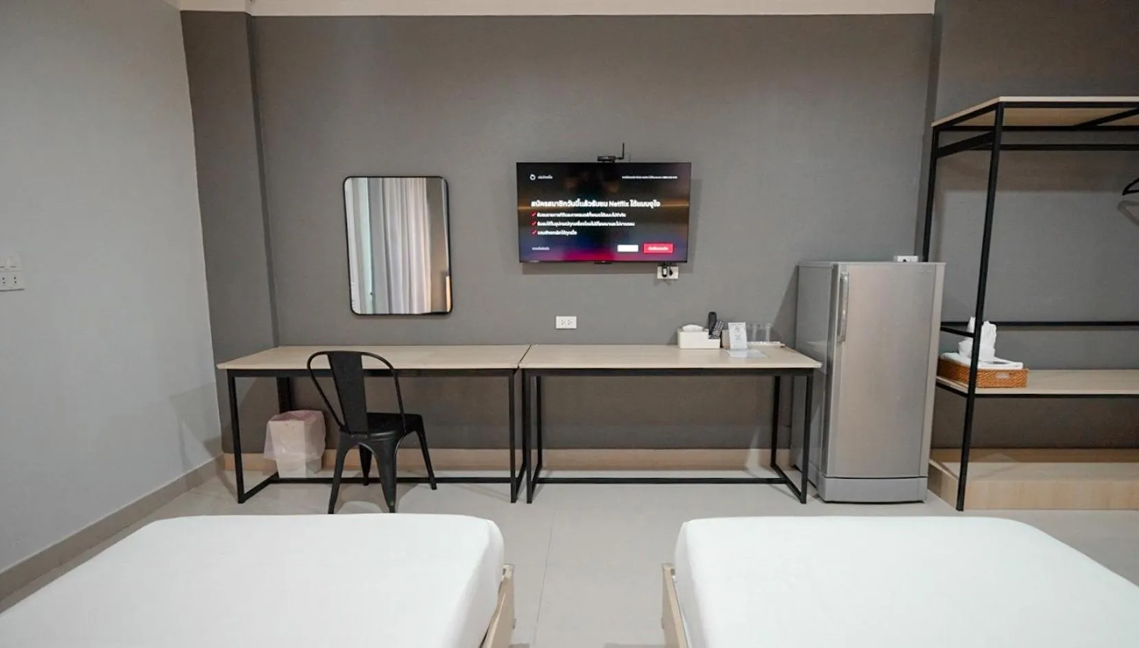 Bed in Boonsiri Boutique Hotel