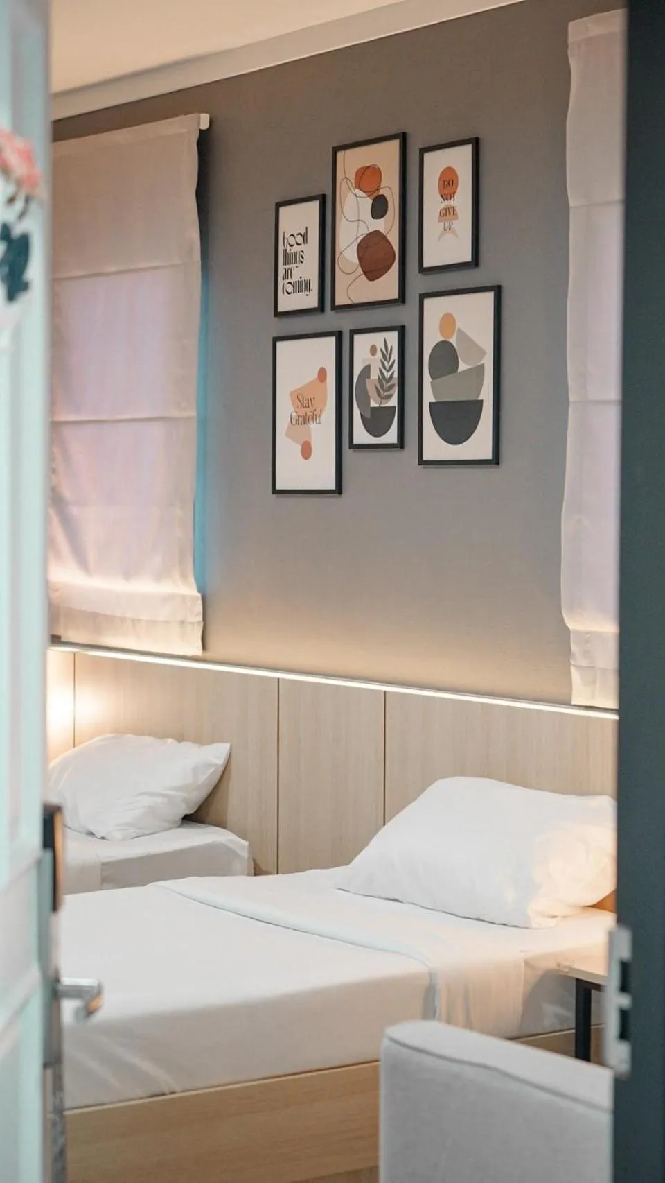 Bed in Boonsiri Boutique Hotel