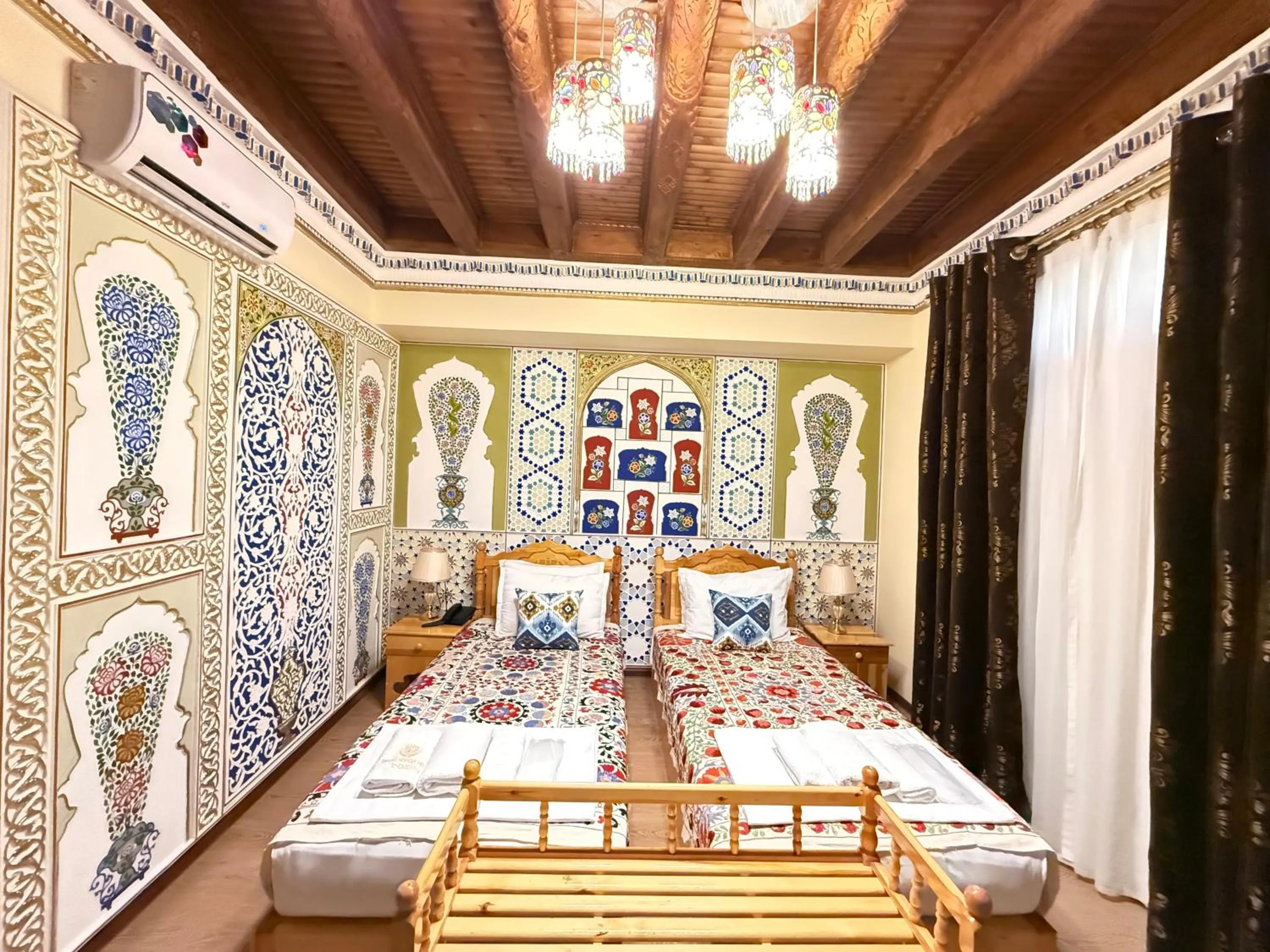 Bed in Basilic Boutique Hotel