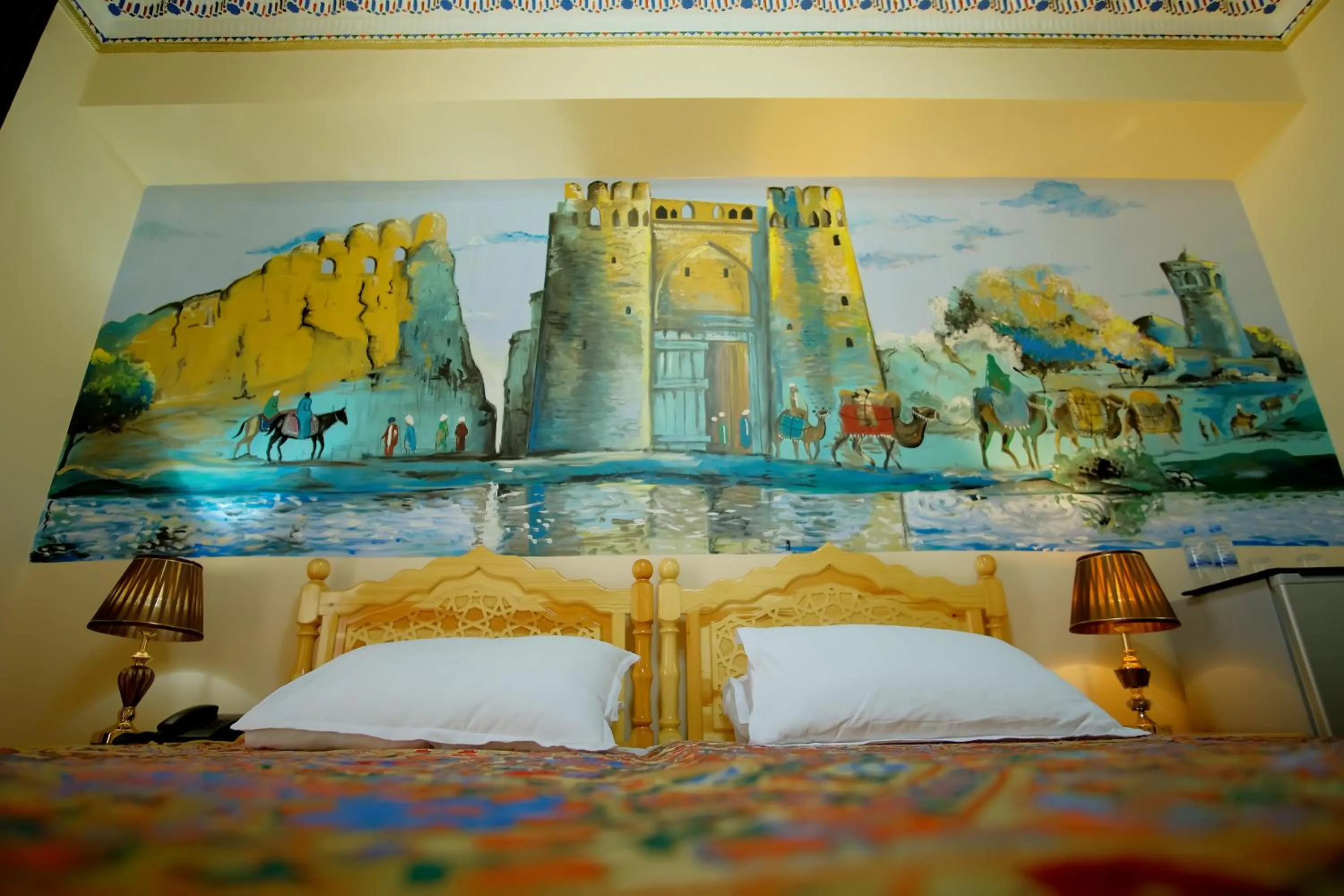 Bed in Basilic Boutique Hotel