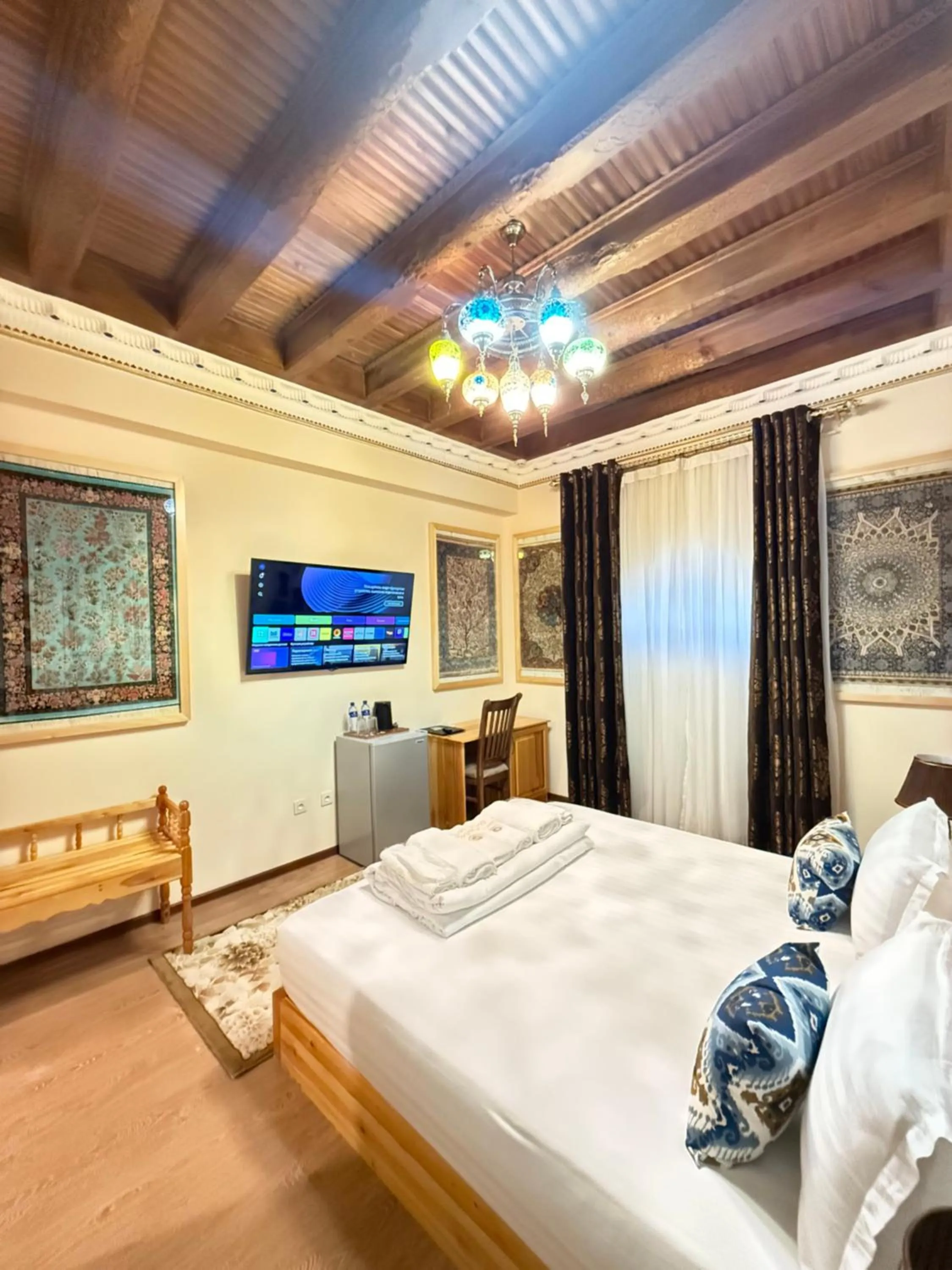 Bed in Basilic Boutique Hotel