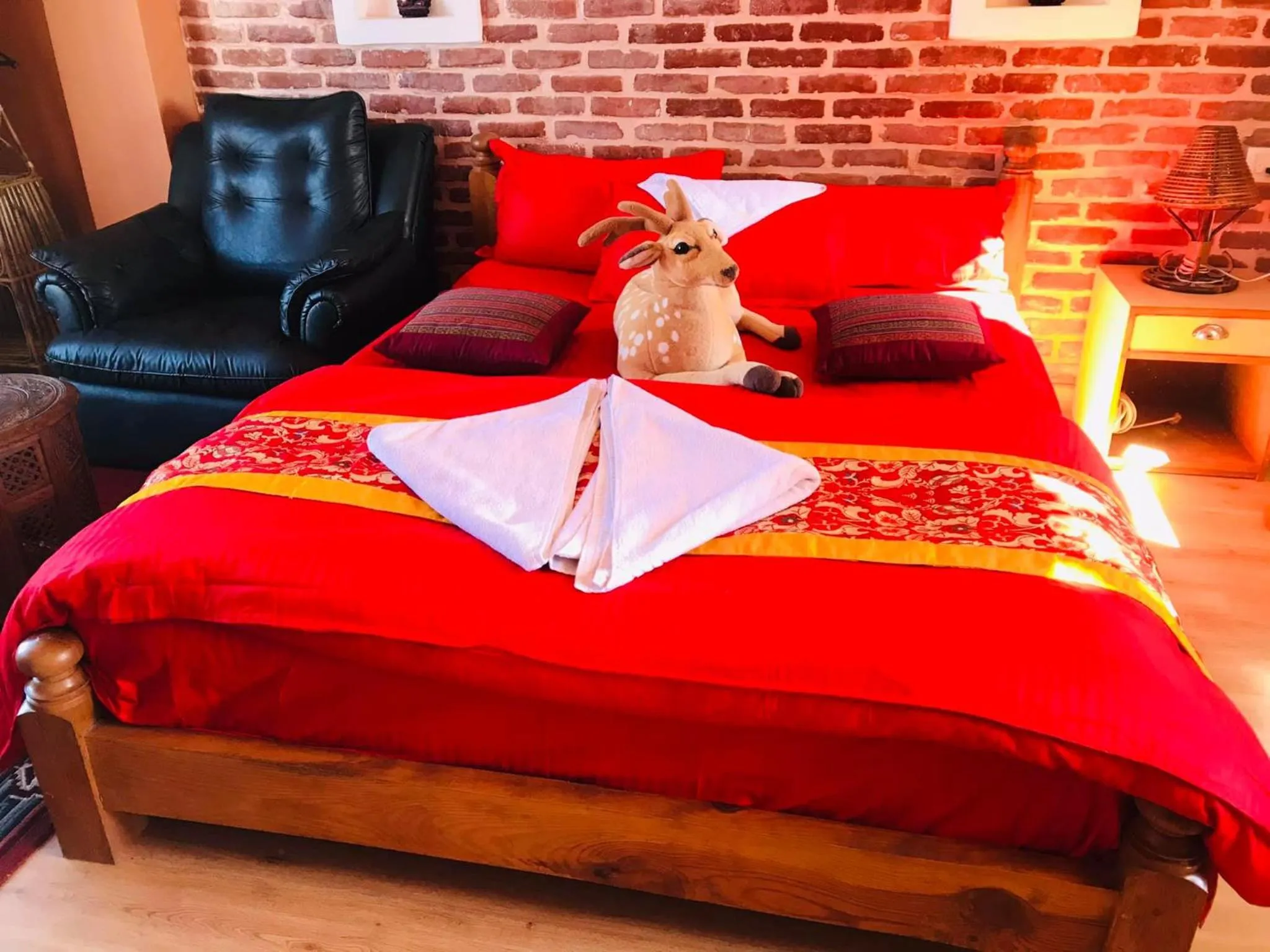 Bed in Blue Mountain Home Stay