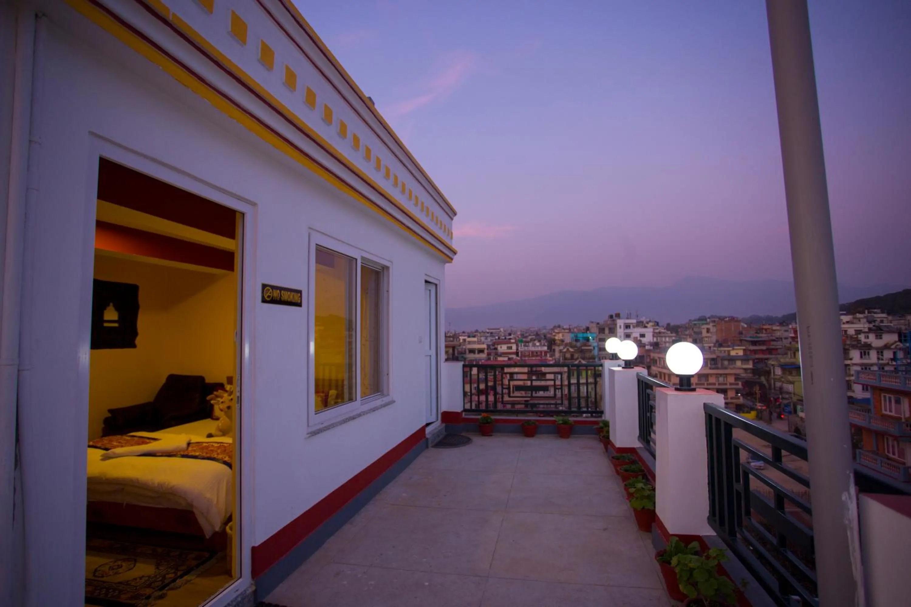 Balcony/Terrace in Blue Mountain Home Stay
