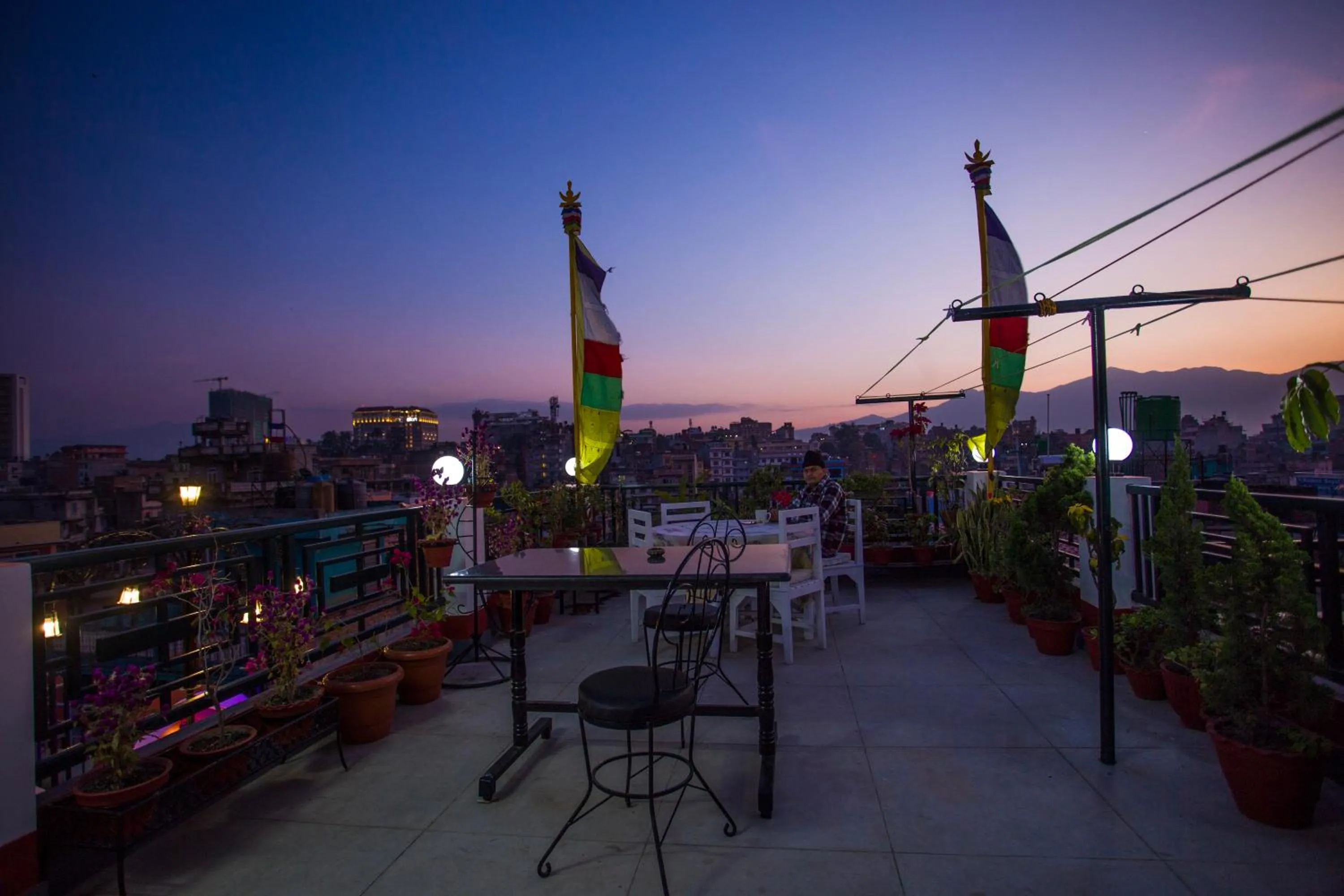 Balcony/Terrace in Blue Mountain Home Stay