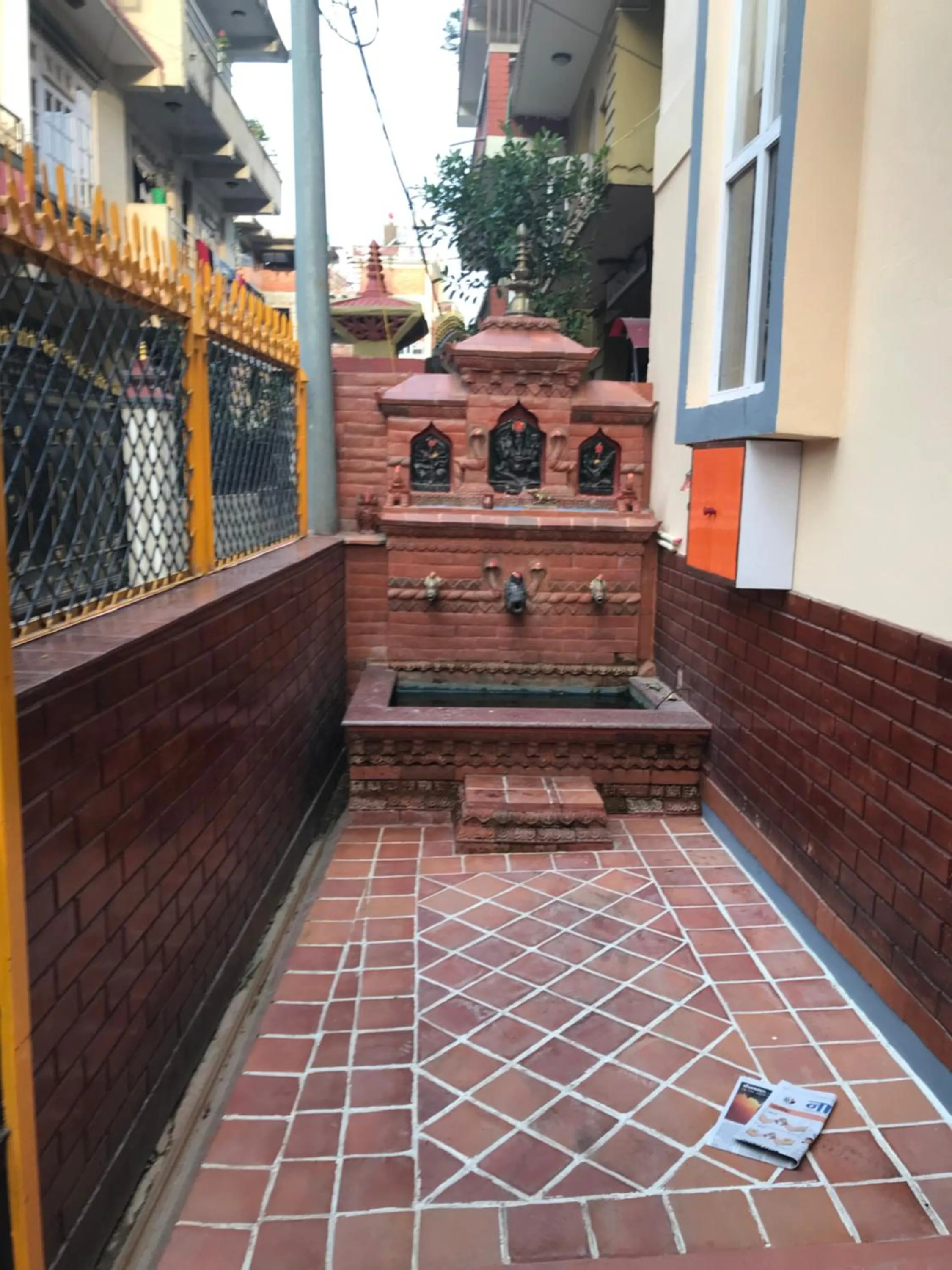 Patio in Blue Mountain Home Stay