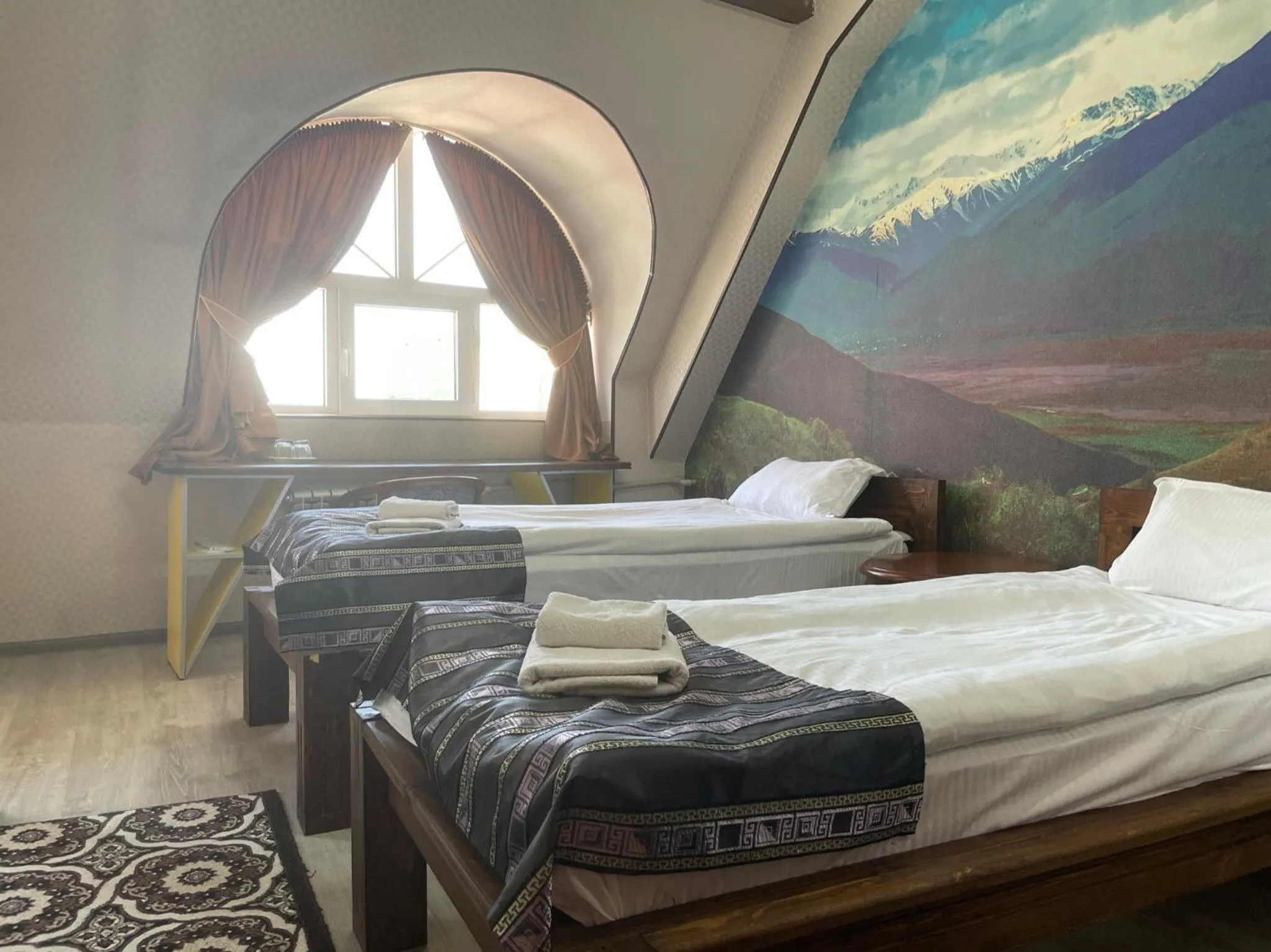 Photo of the whole room, Bed in Eco House