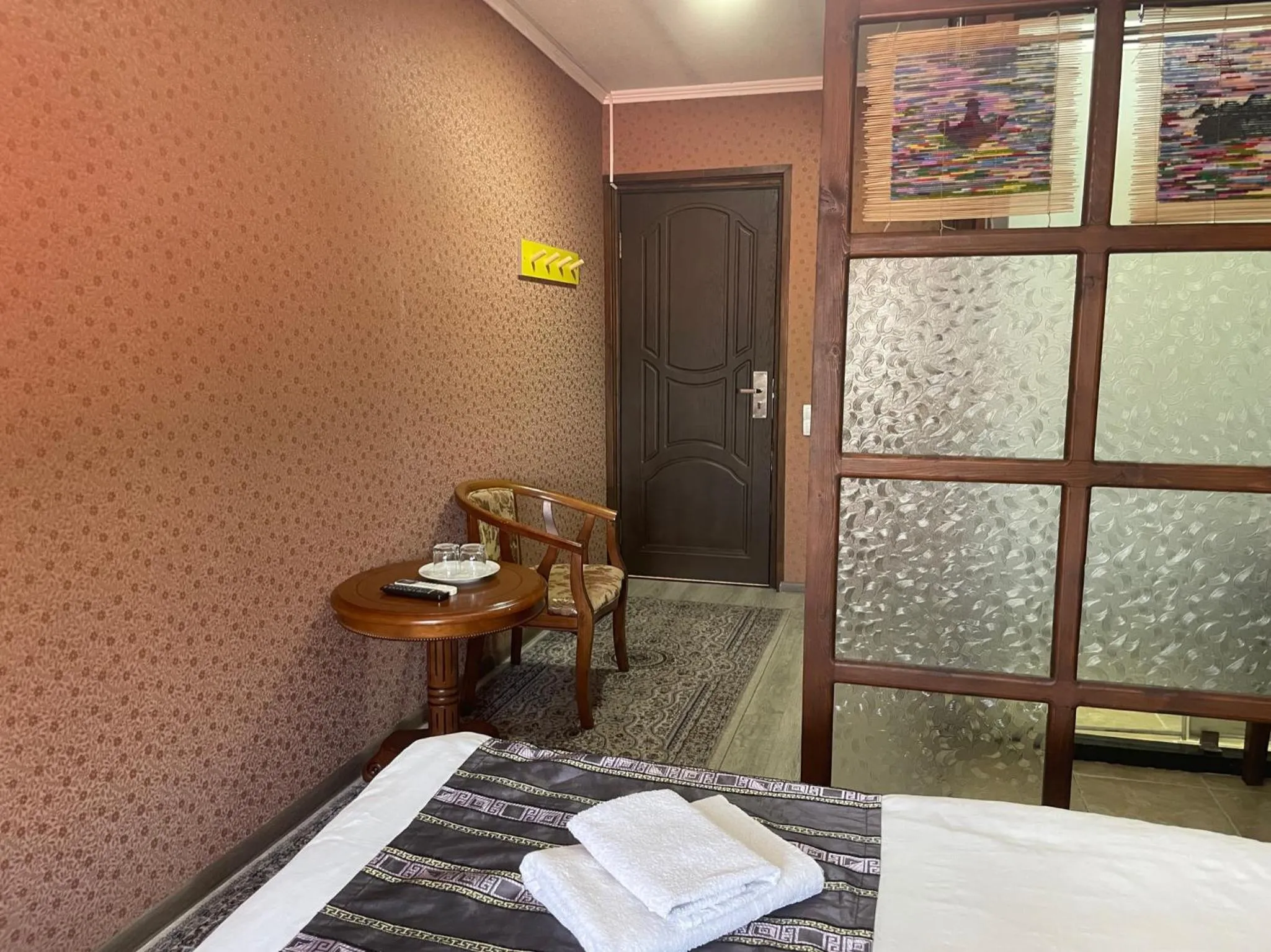 Photo of the whole room, Bed in Eco House