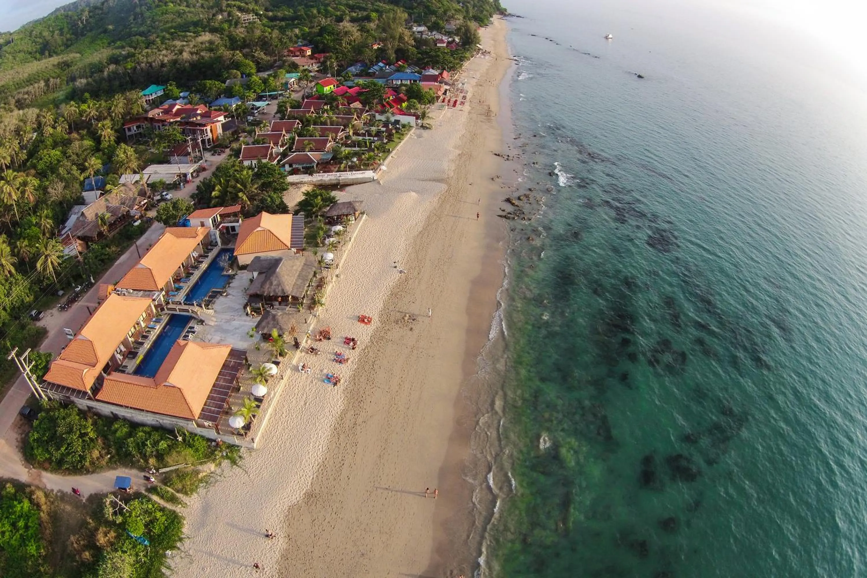 Bird's eye view in Peace Paradise Beach