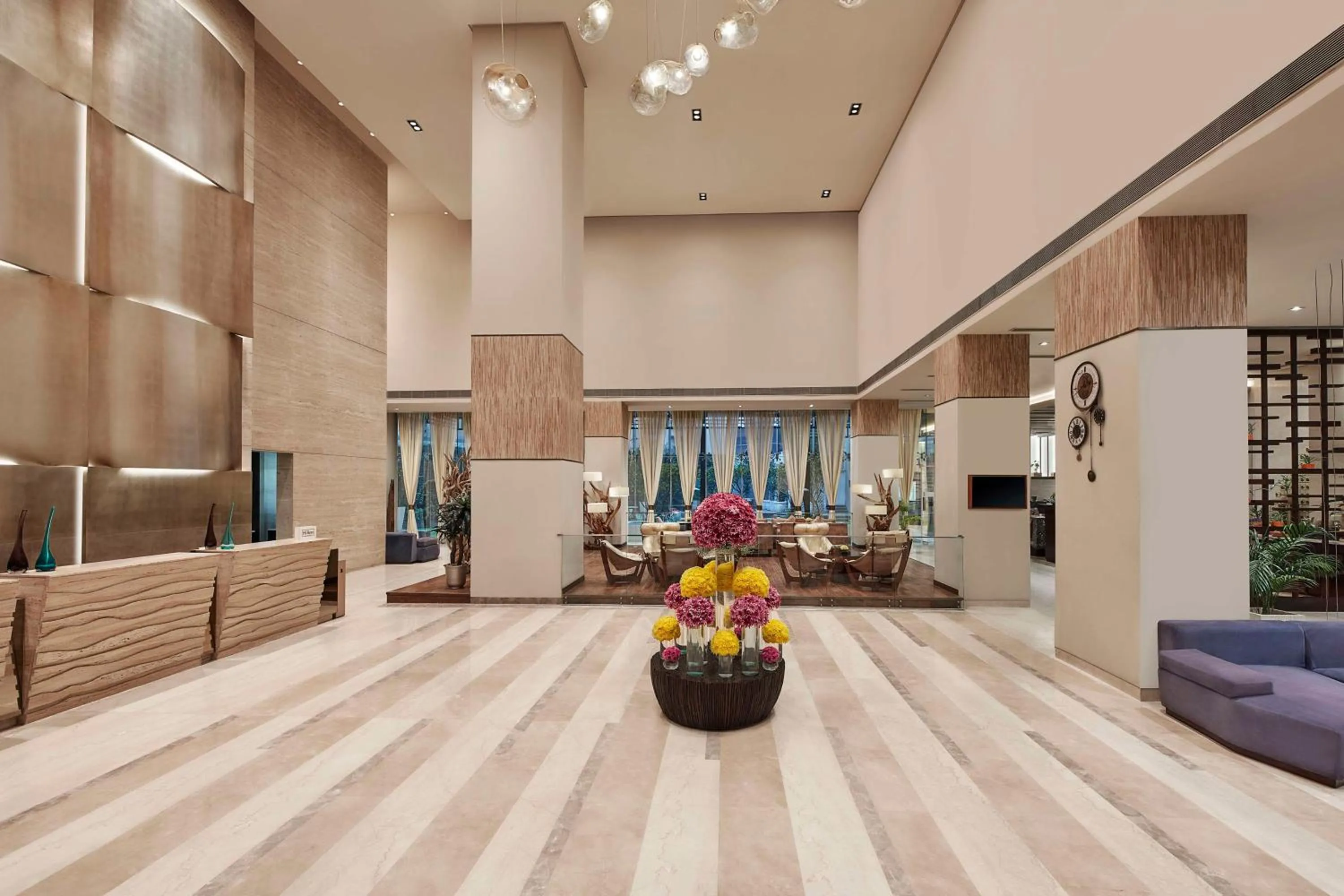Lobby or reception in DoubleTree by Hilton Gurugram Baani Square