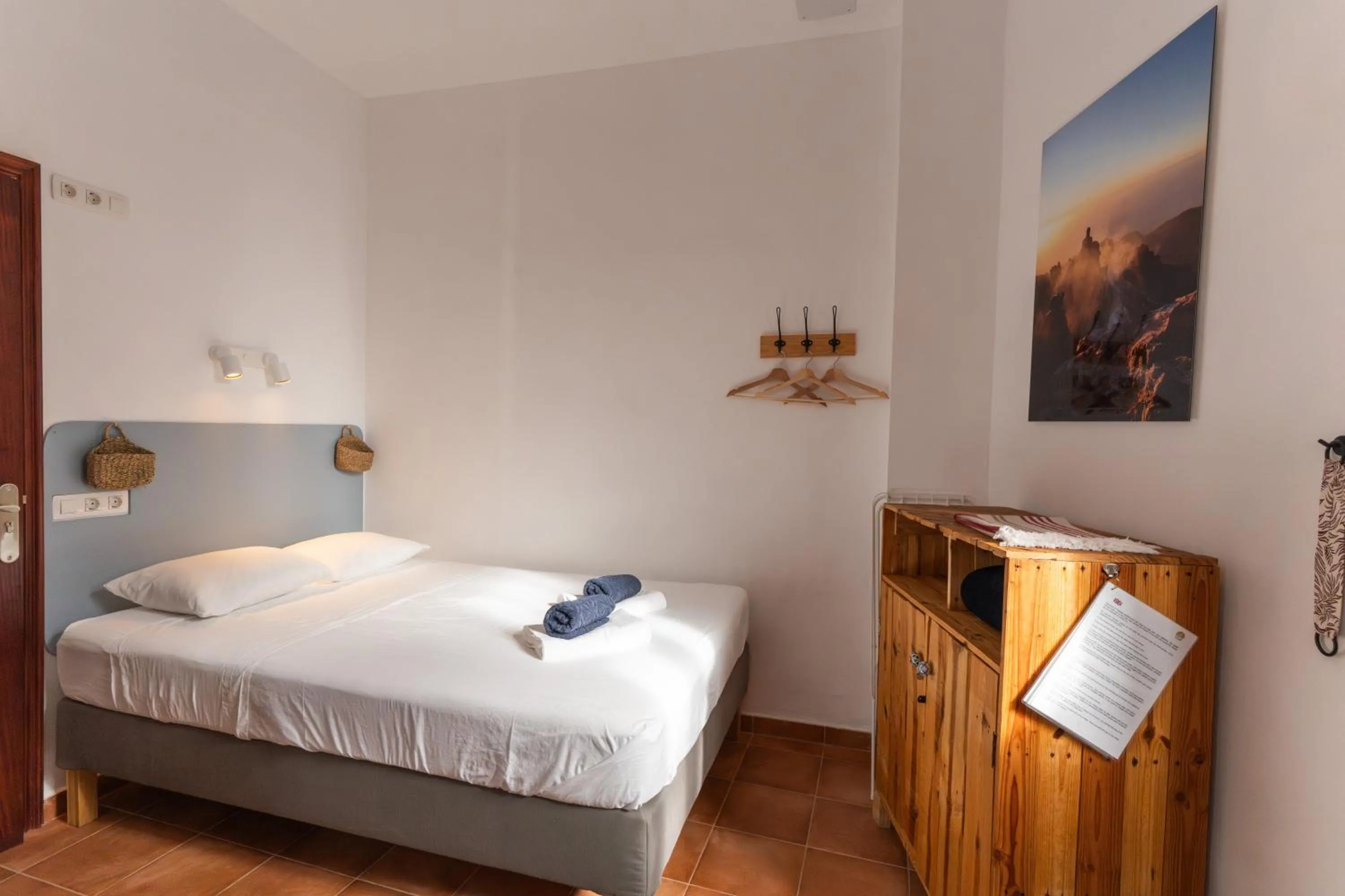 Bed in Tabaiba Guesthouse