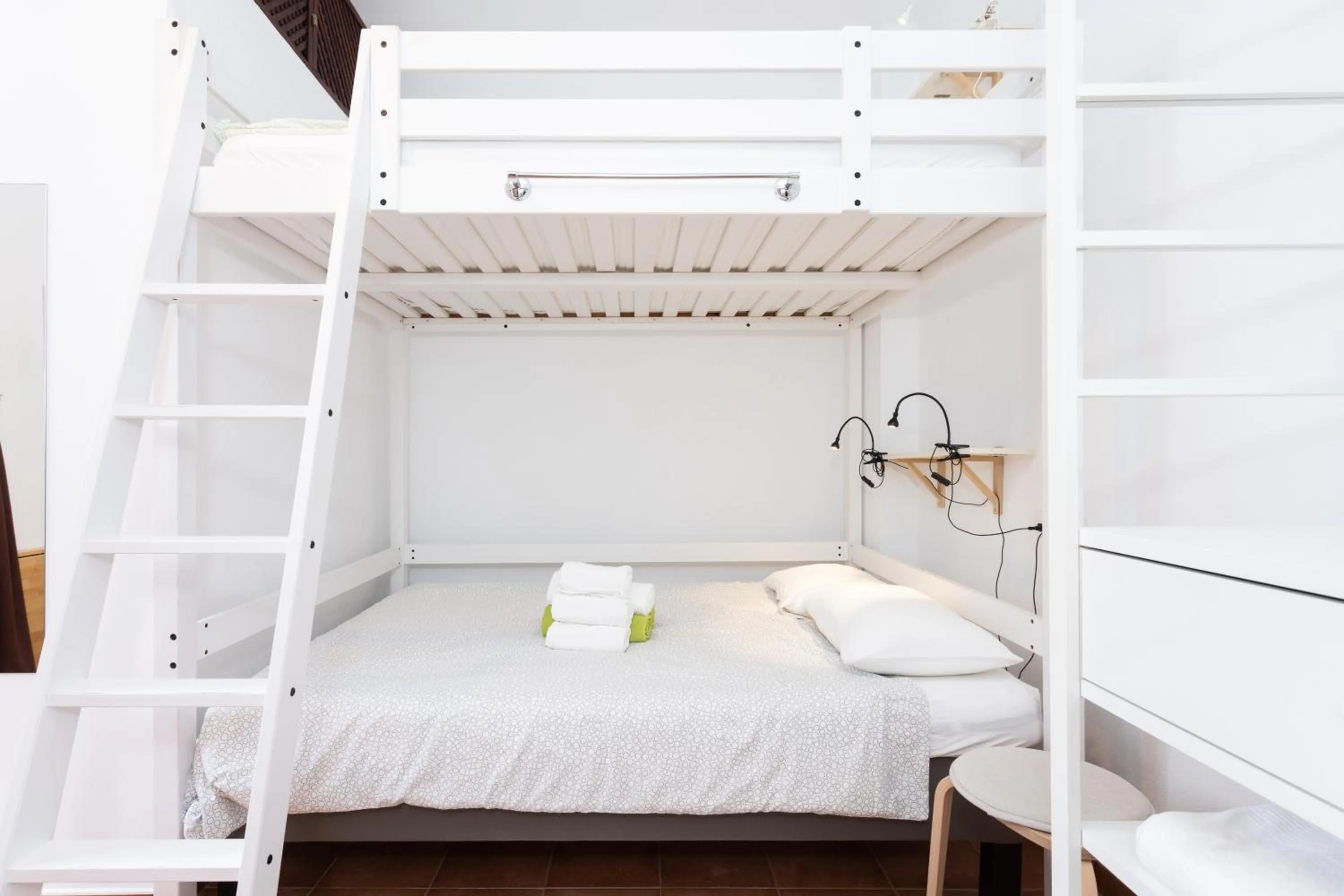 Bed in Tabaiba Guesthouse