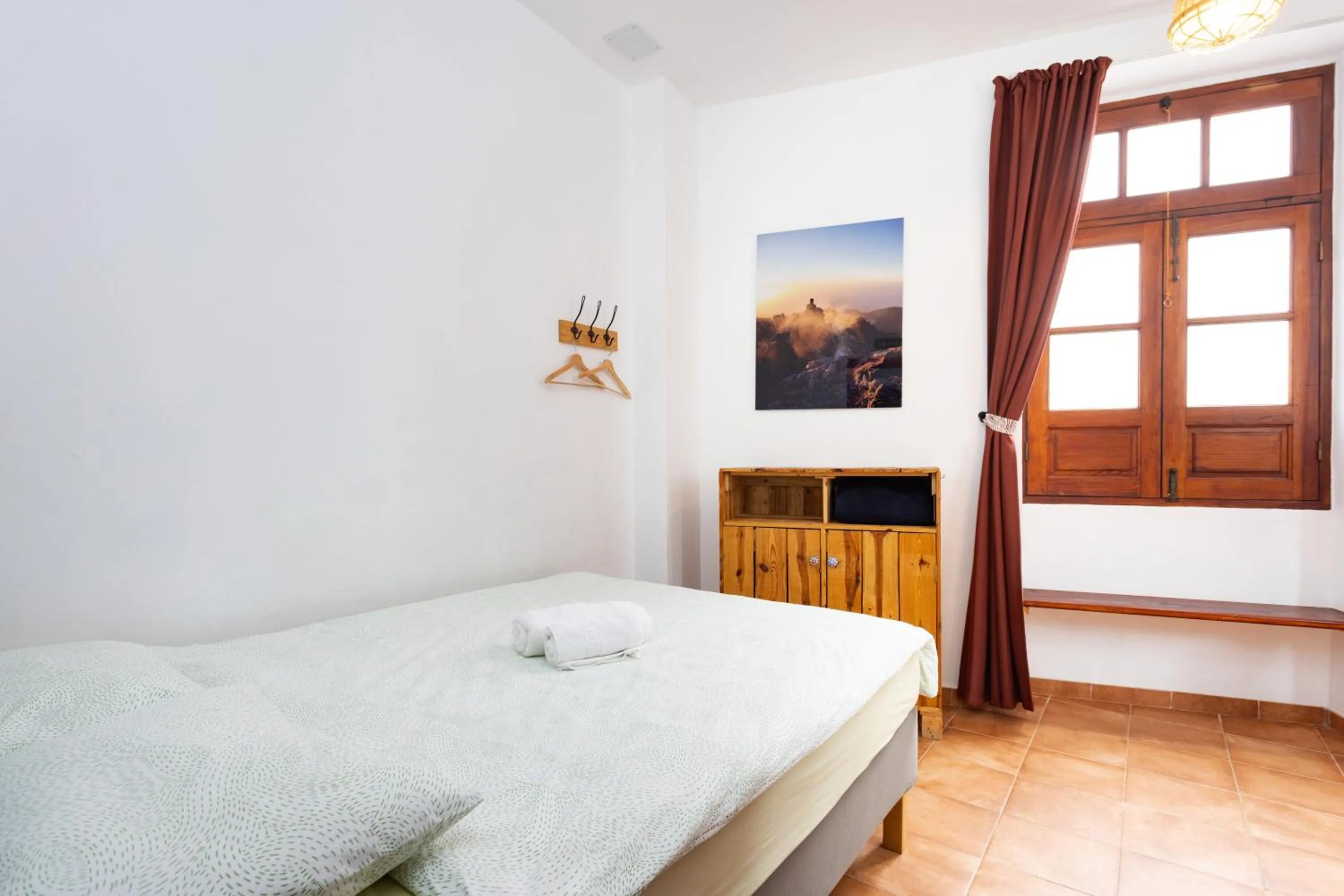 Bed in Tabaiba Guesthouse