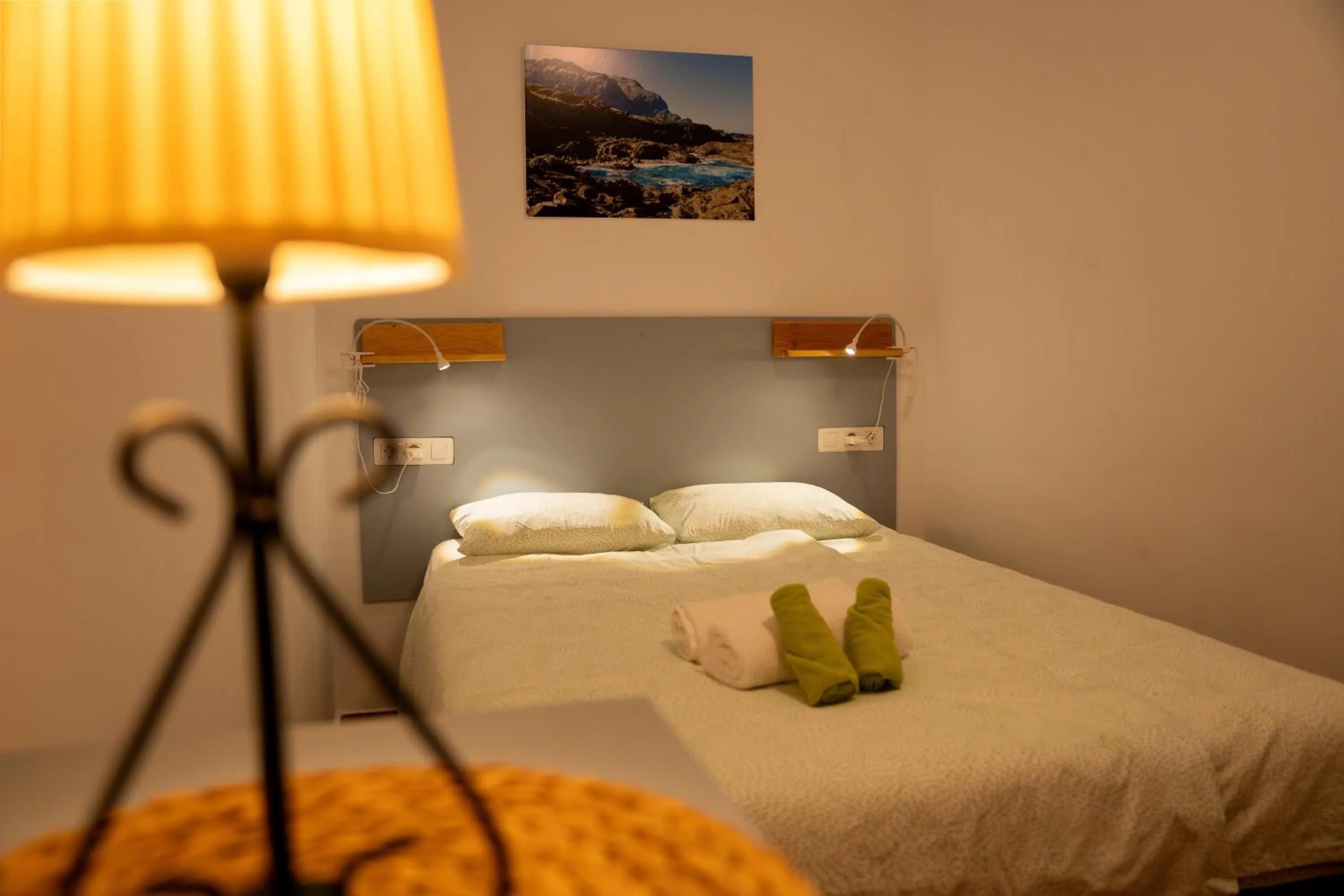 Bed in Tabaiba Guesthouse