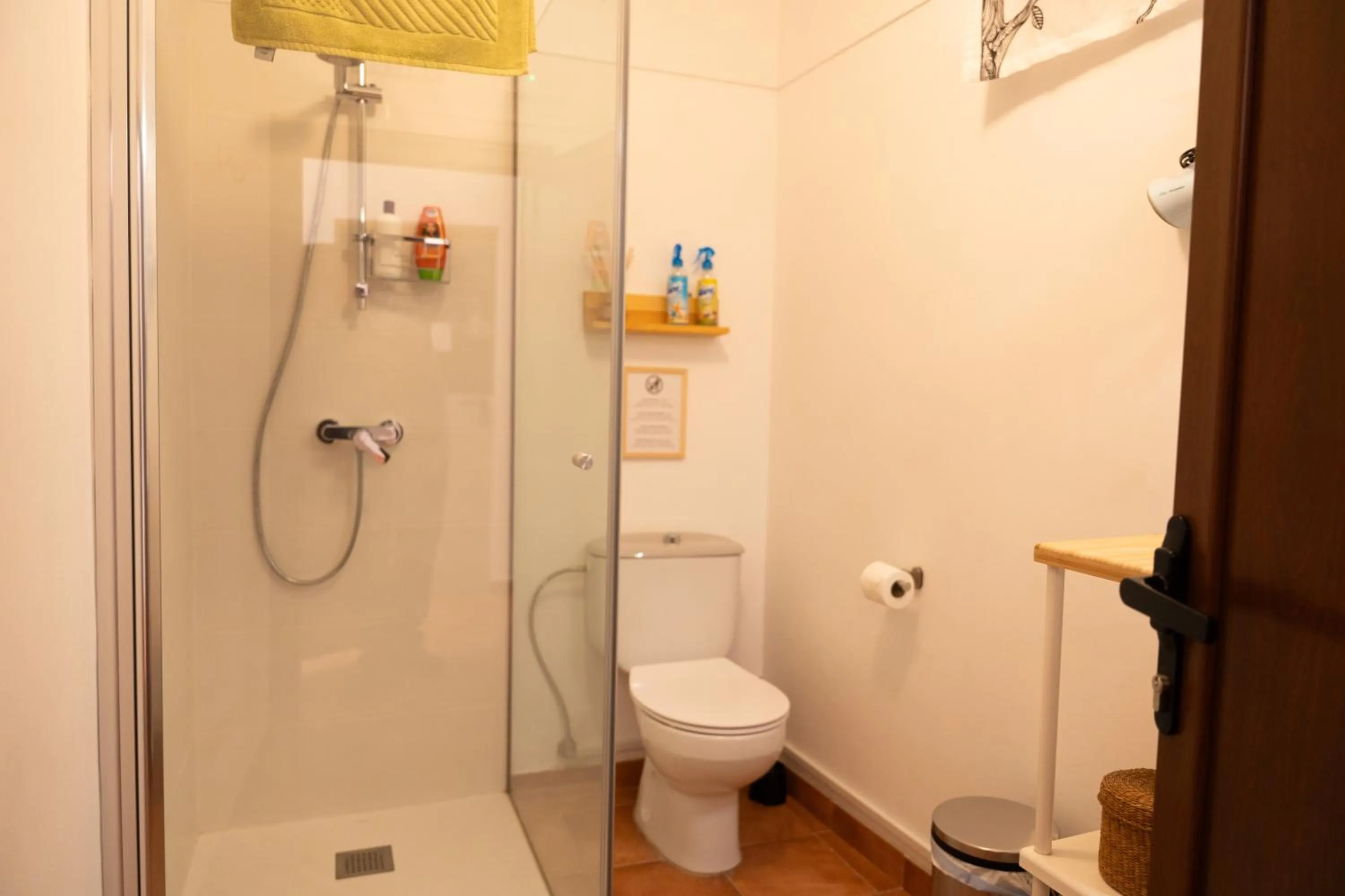 Shower in Tabaiba Guesthouse