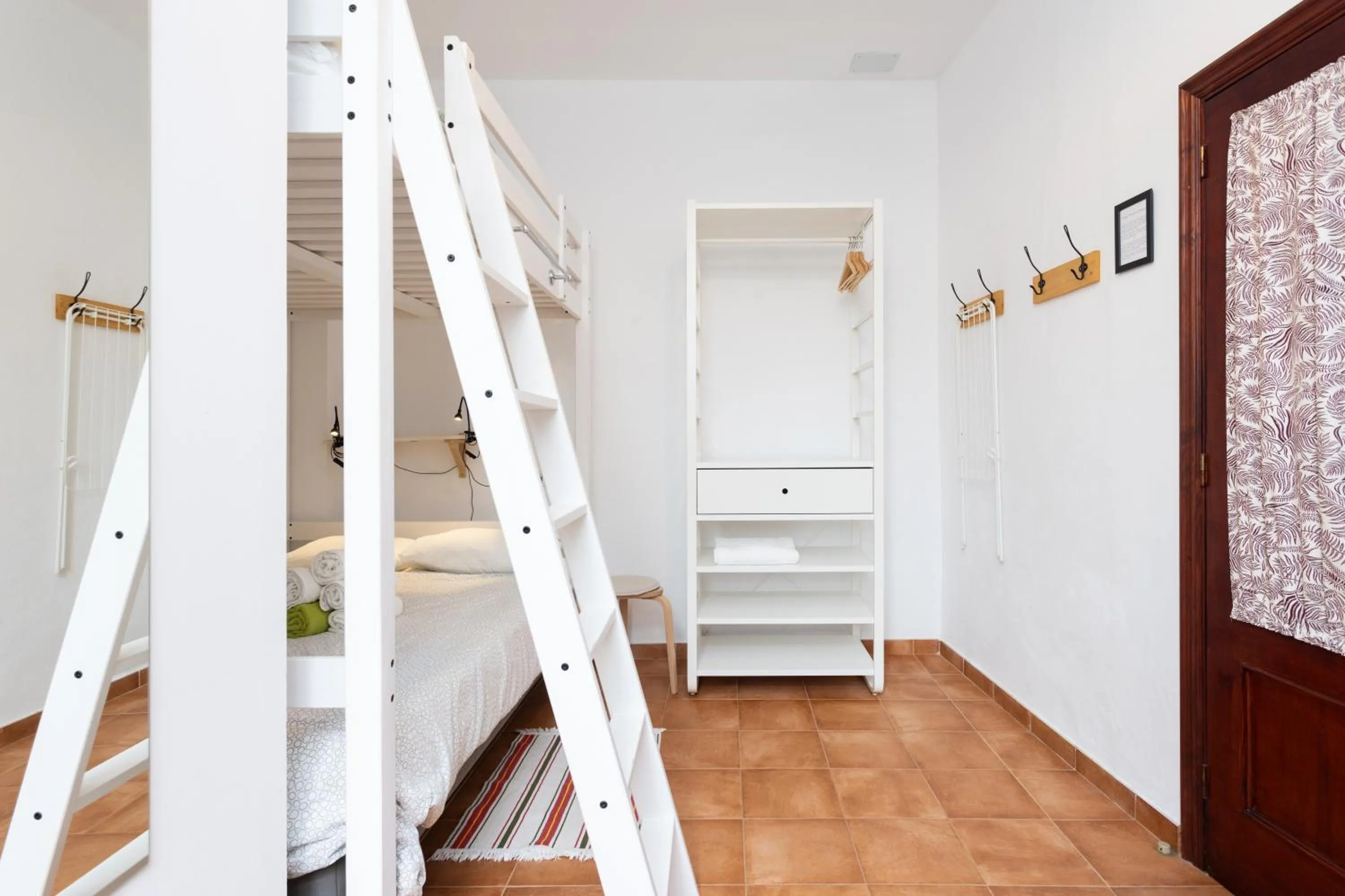 Bed in Tabaiba Guesthouse