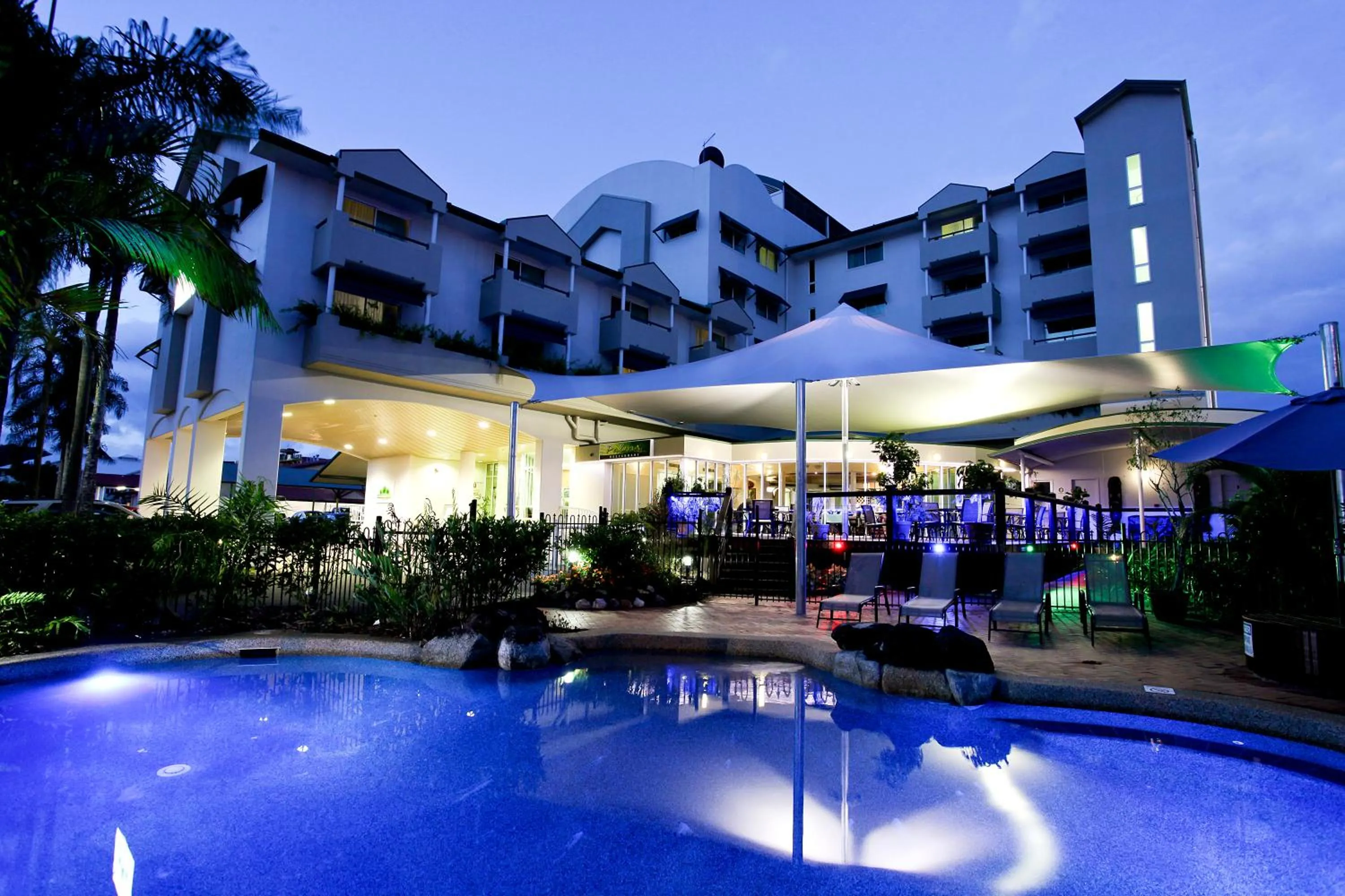 Property building in Cairns Sheridan Hotel