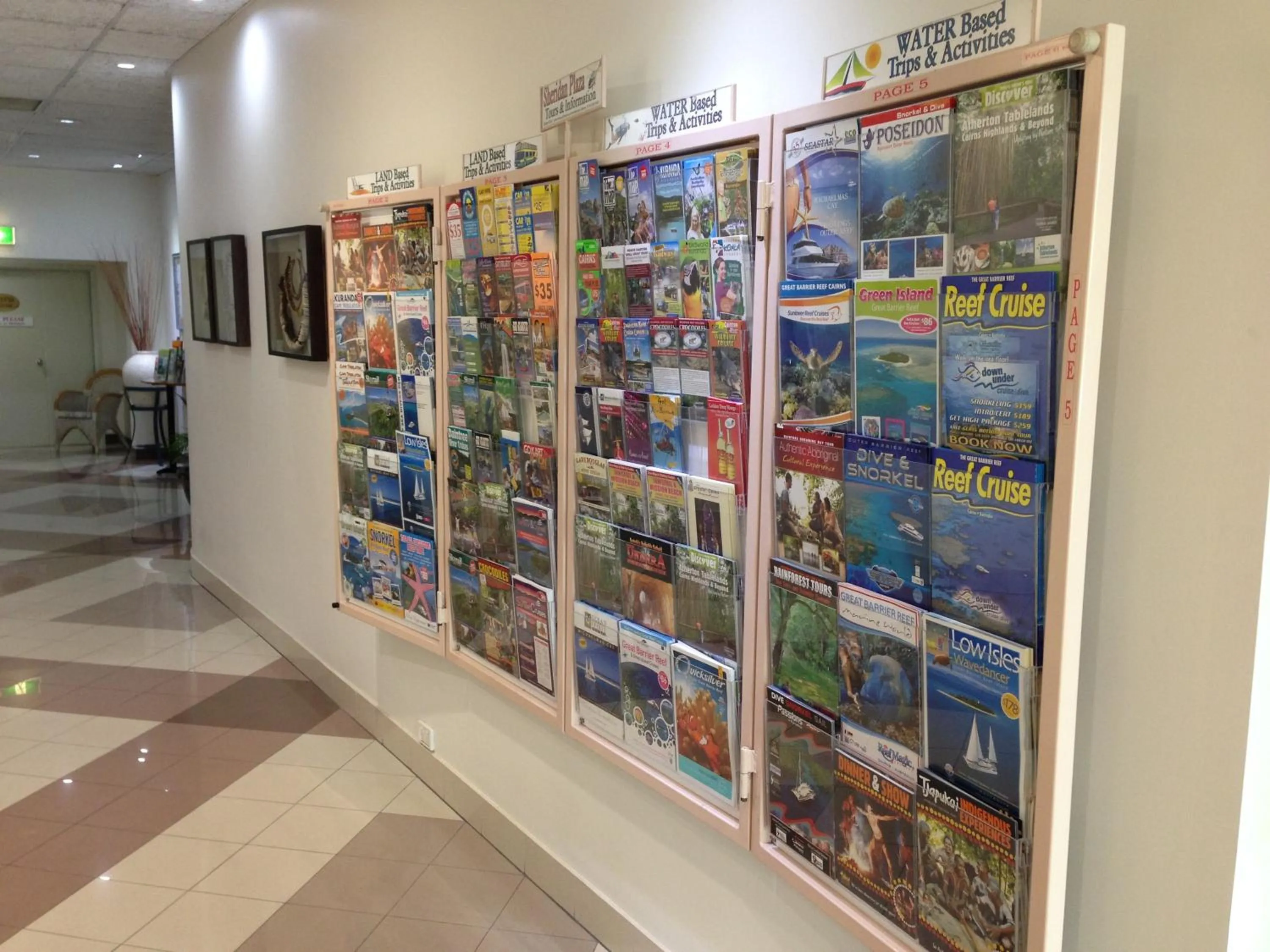 Decorative detail in Cairns Sheridan Hotel