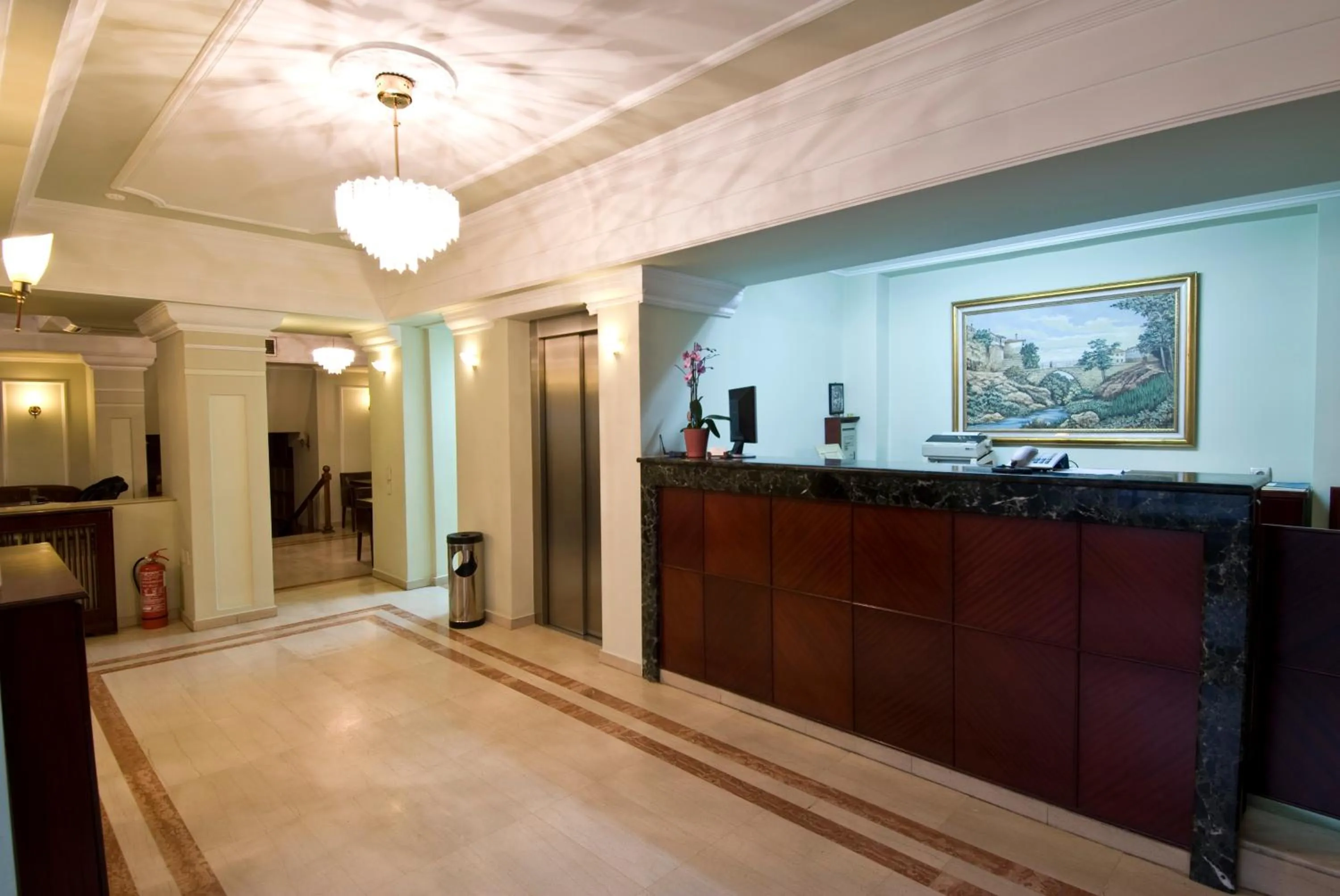 Lobby or reception in Villa Elia