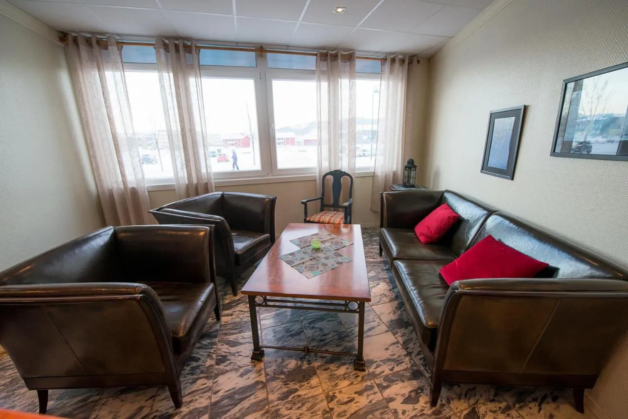 Lobby or reception in Hotel Svartisen