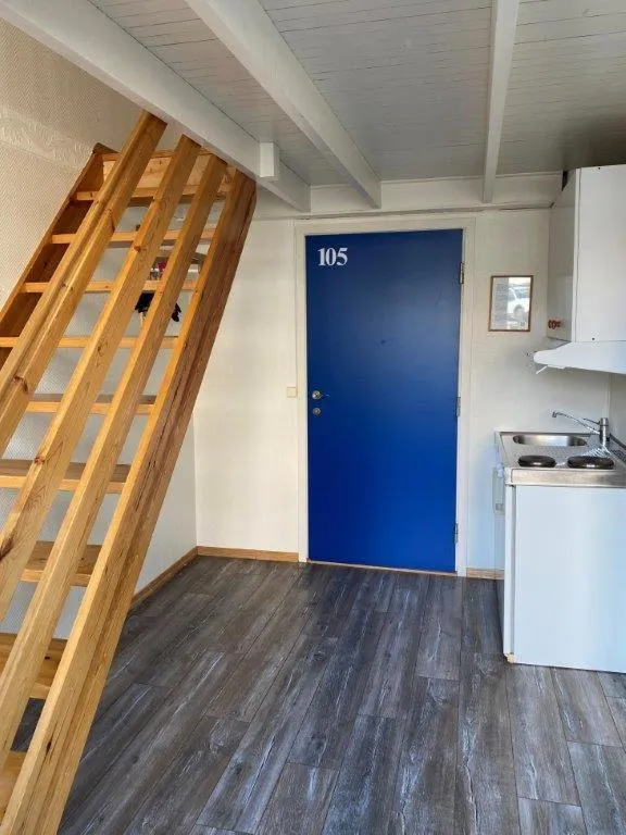 Kitchen or kitchenette in Hotel Svartisen