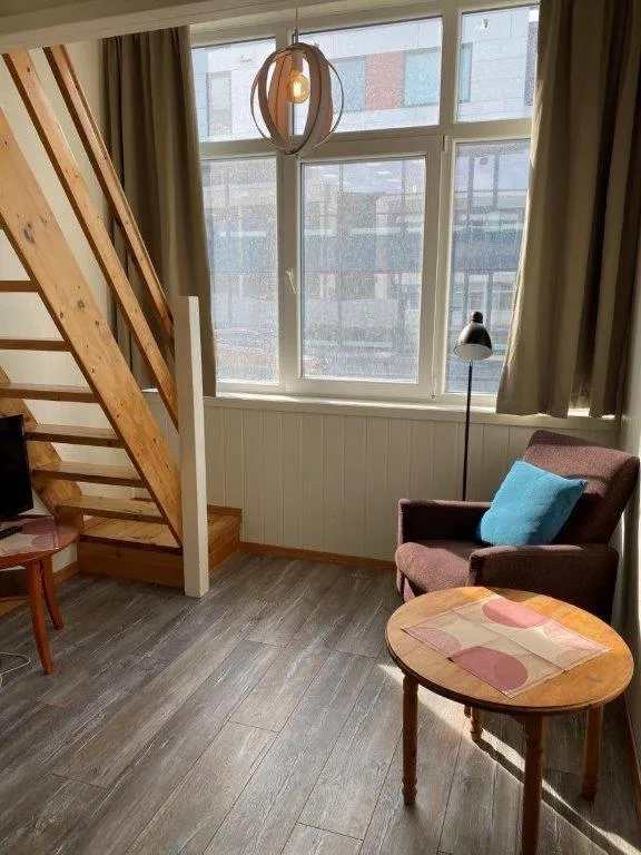 Seating area in Hotel Svartisen