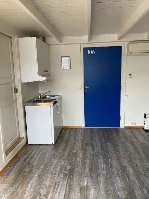 Kitchen or kitchenette in Hotel Svartisen