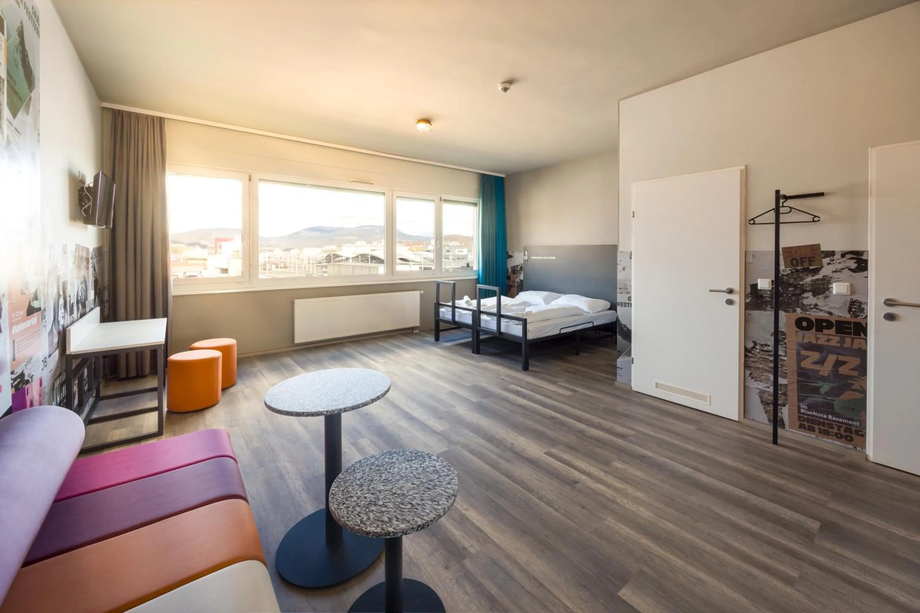 Photo of the whole room, Bed in a&o Graz Hauptbahnhof