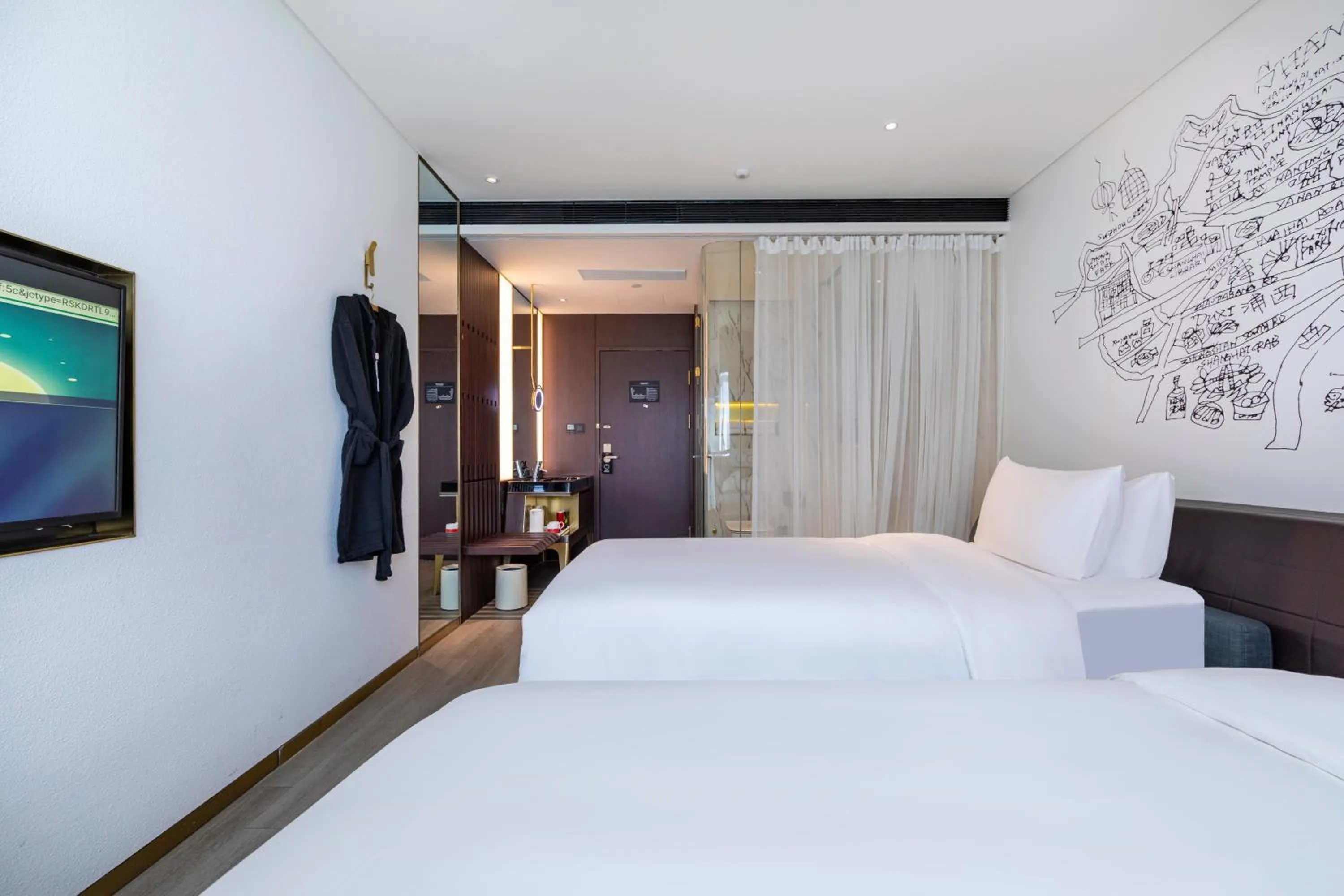 Property building, Bed in CitiGO Hotel Hongqiao Shanghai