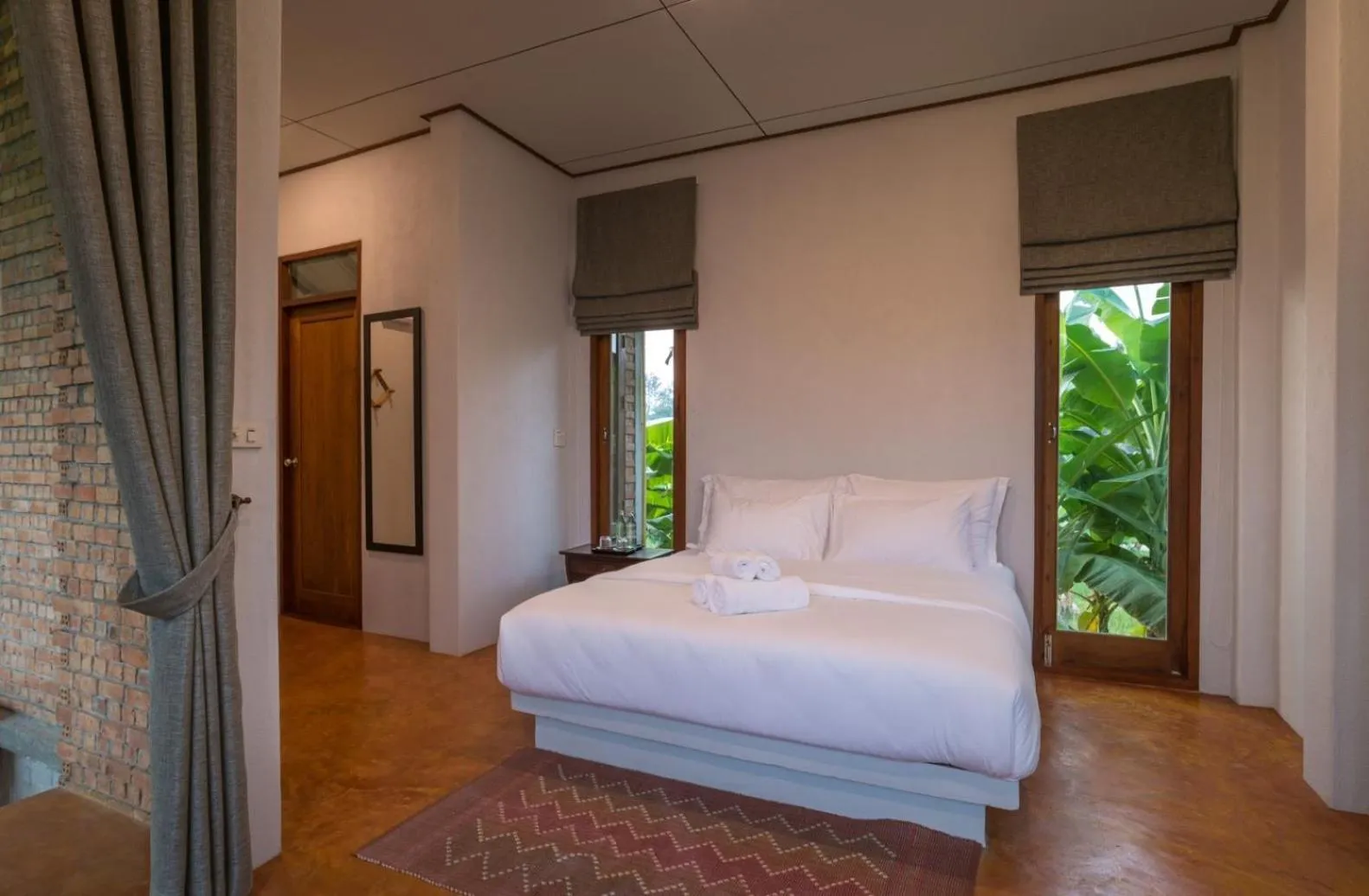 Bedroom, Bed in BaanSuk Sukhothai Resort