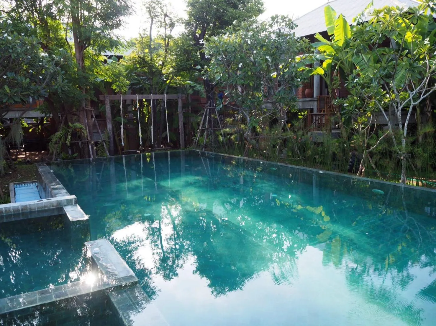 Swimming pool in BaanSuk Sukhothai Resort