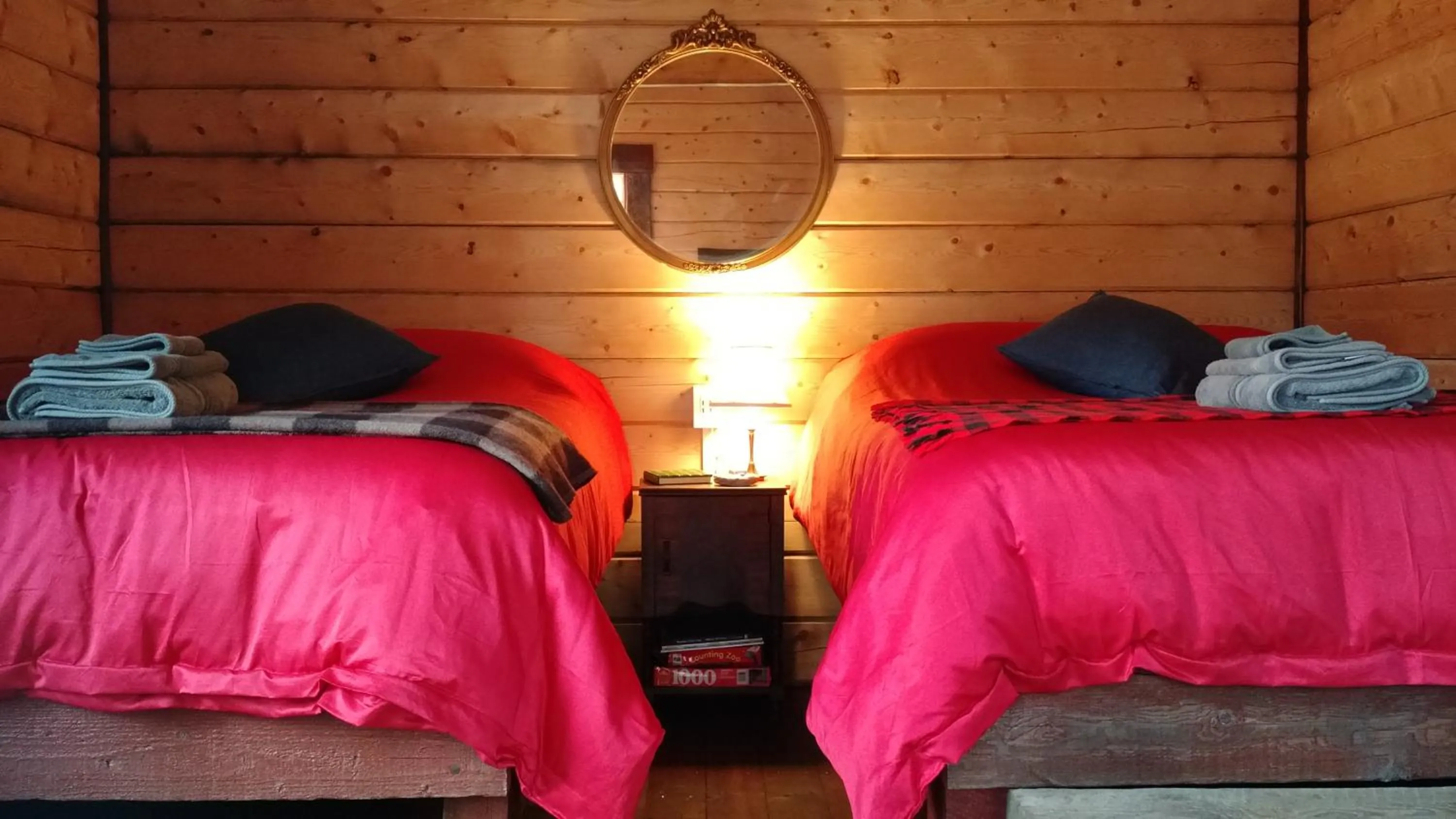 Bed in Blackburn Cabins - McCarthy, Alaska