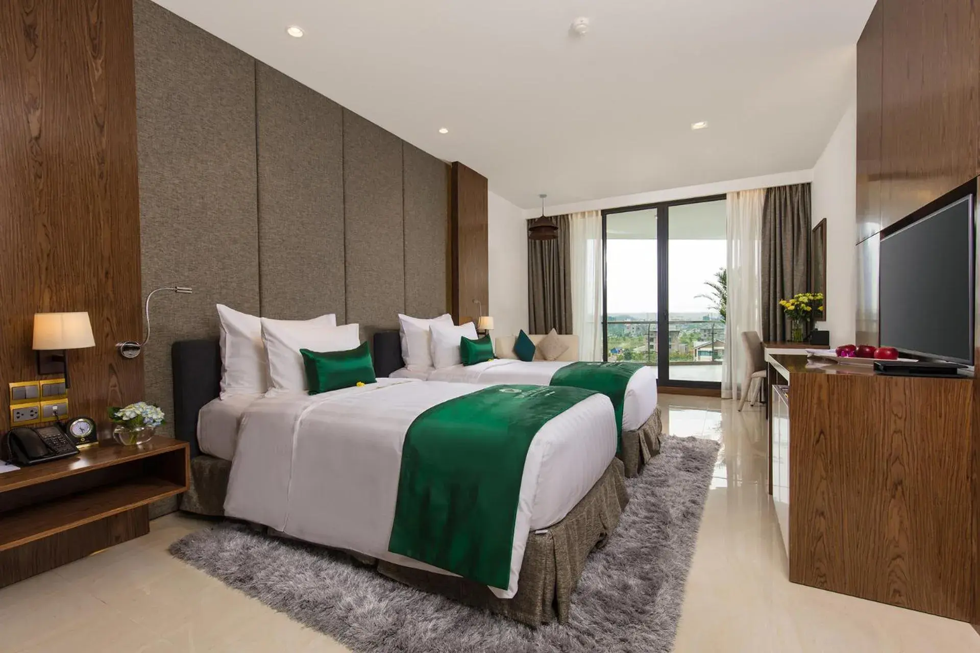 Deluxe Twin Room in DIC Star Hotels & Resorts Vinh Phuc Deluxe Twin Room in DIC Star Hotels & Resorts Vinh Phuc