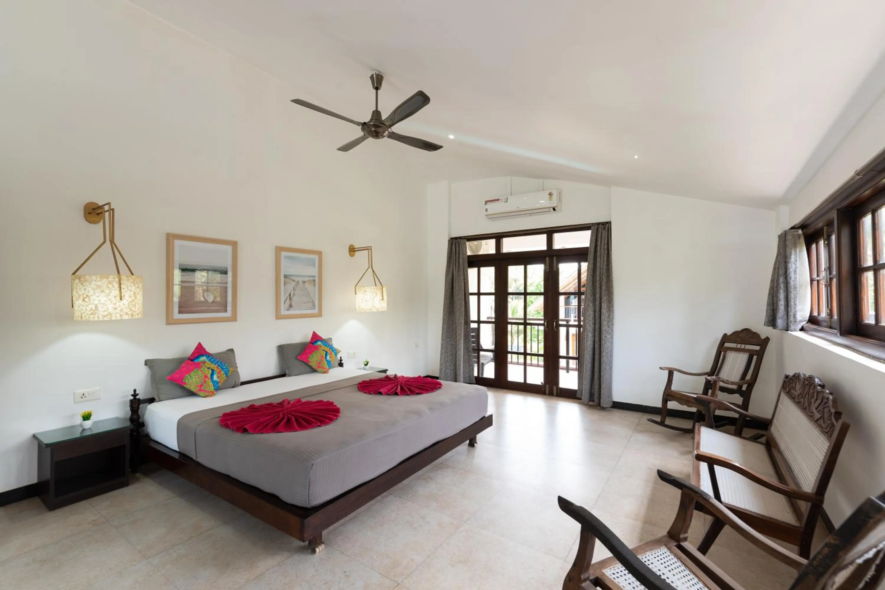 Bedroom, Bed in Villa Calangute Phase 12