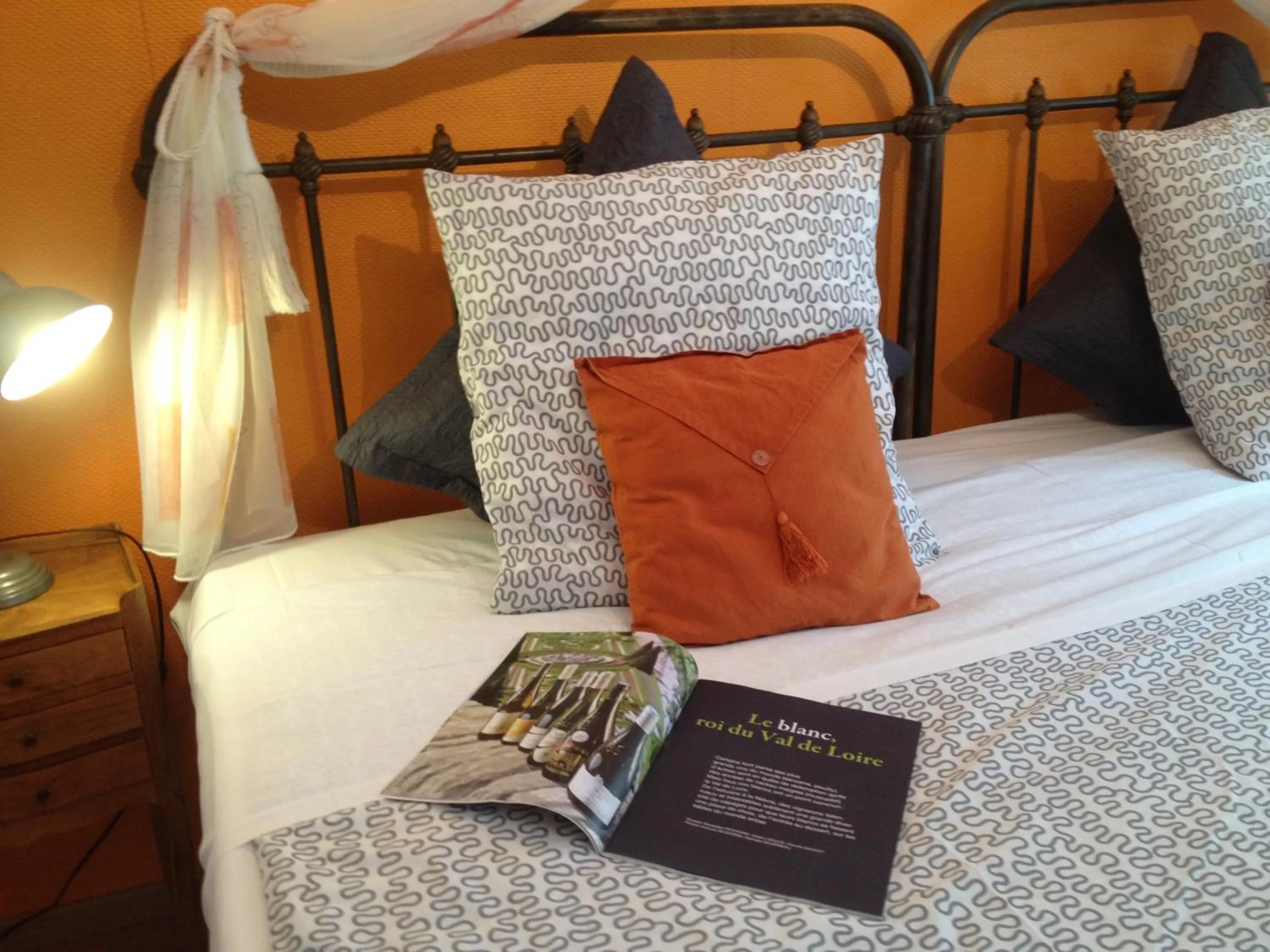 Bedroom, Bed in Domaine de Joreau