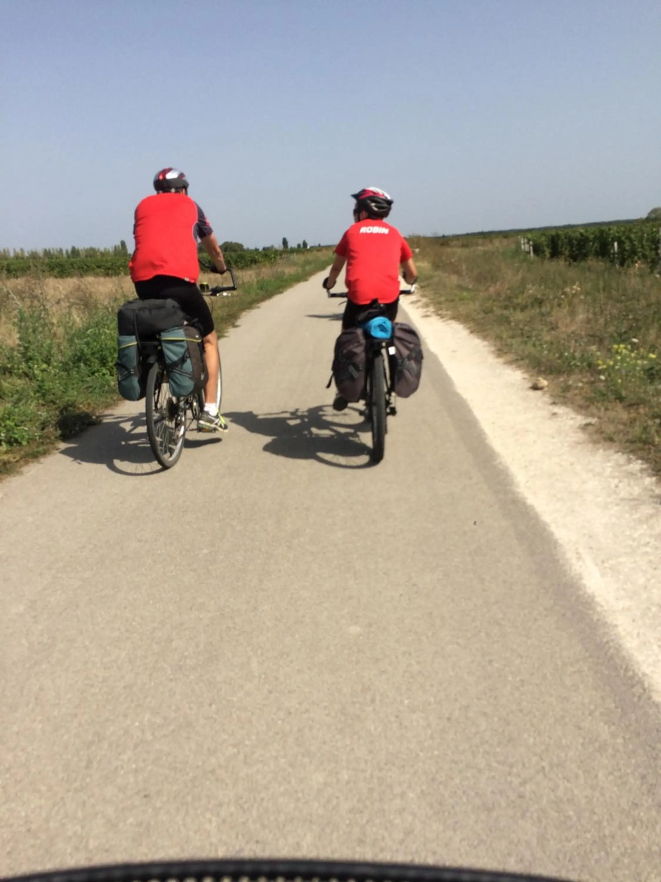 Cycling in Domaine de Joreau