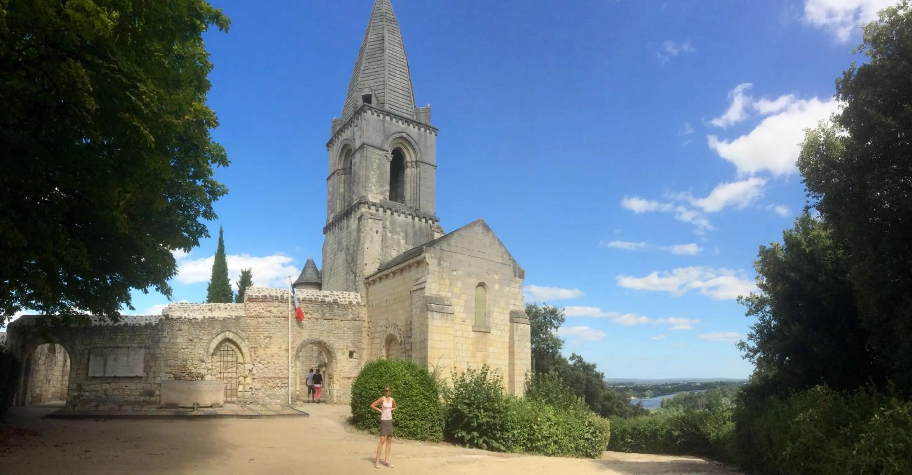 Natural landscape in Domaine de Joreau