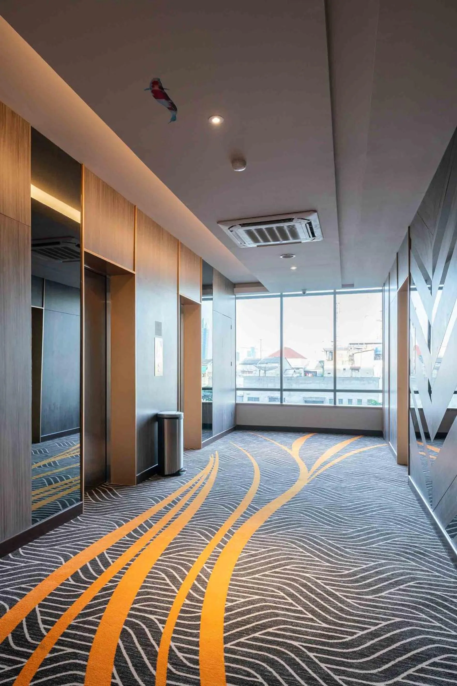 Decorative detail in Luminor Hotel Jakarta Kota By WH