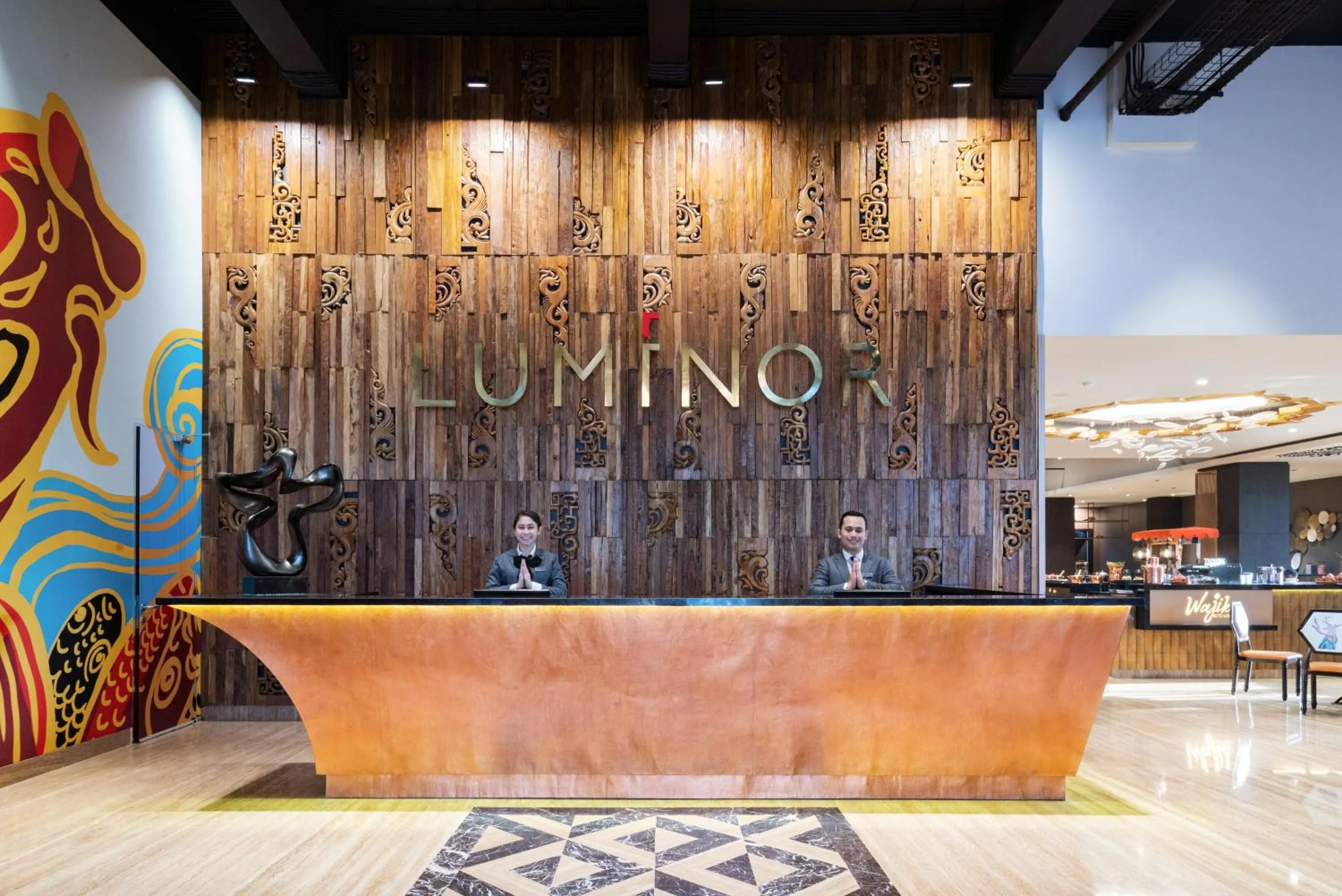 Staff in Luminor Hotel Jakarta Kota By WH