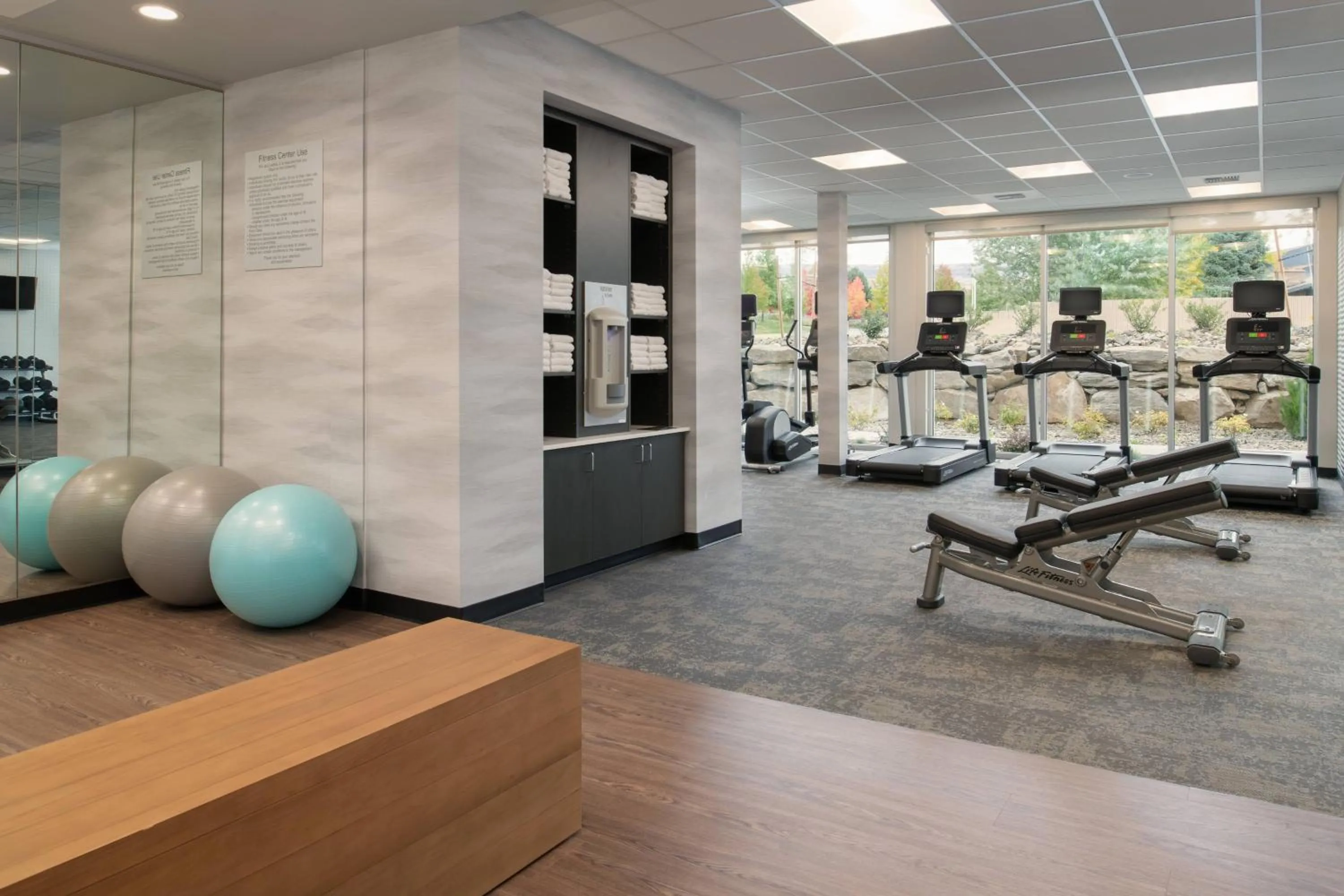 Fitness centre/facilities in Fairfield Inn & Suites by Marriott Wenatchee