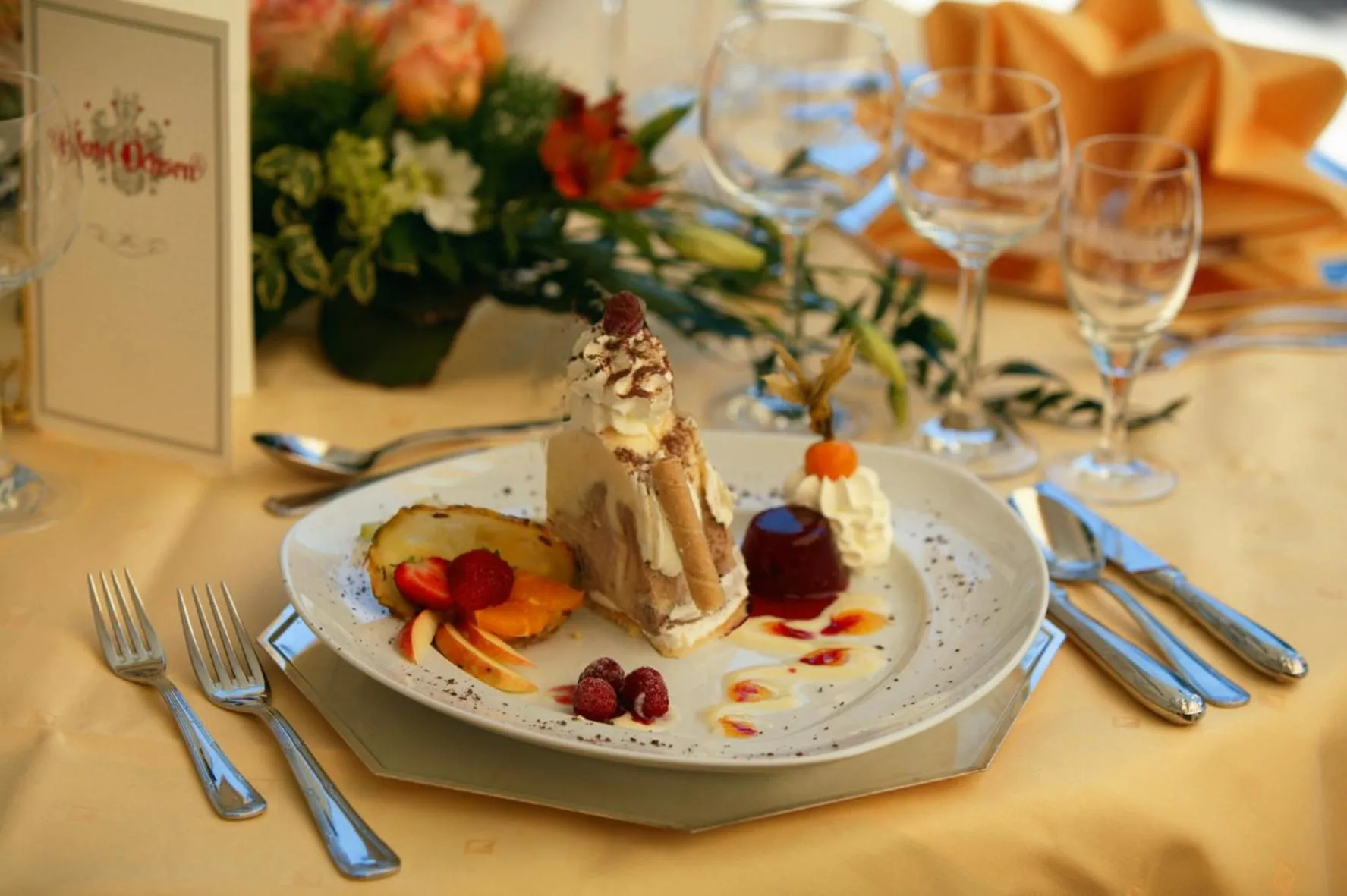 Food close-up in Hotel Ochsen