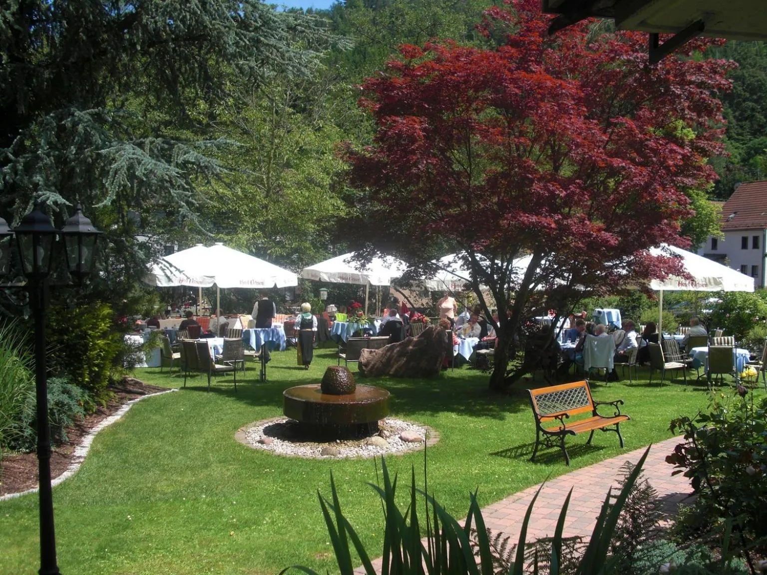 Garden in Hotel Ochsen