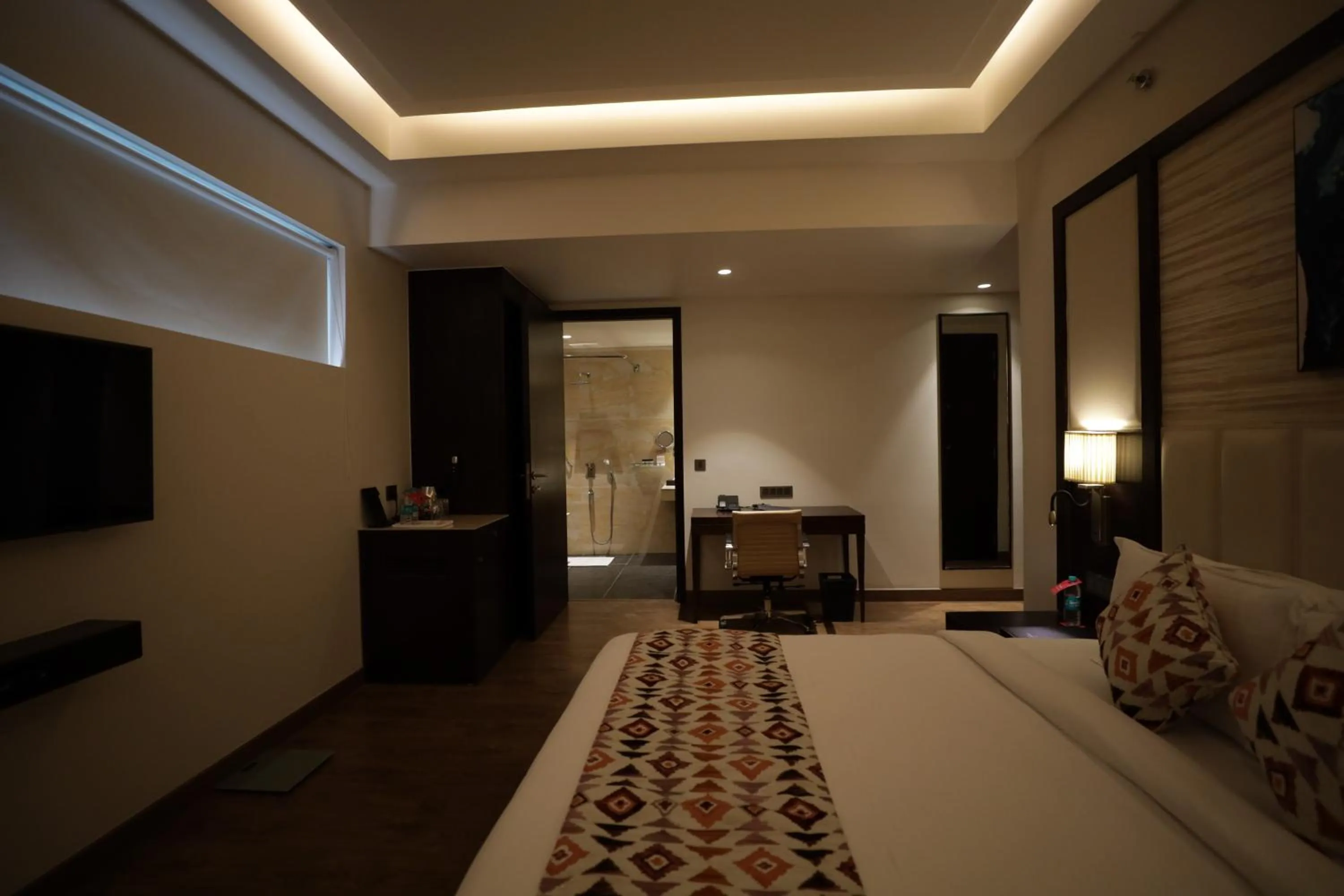 Photo of the whole room, Bed in Ramada by Wyndham Kapurthala