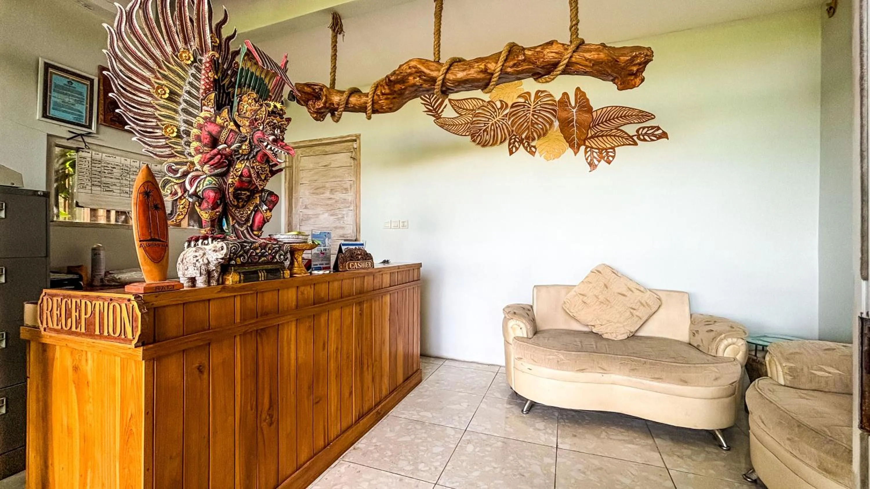 Lobby or reception in Villa Alisha Pererenan Canggu