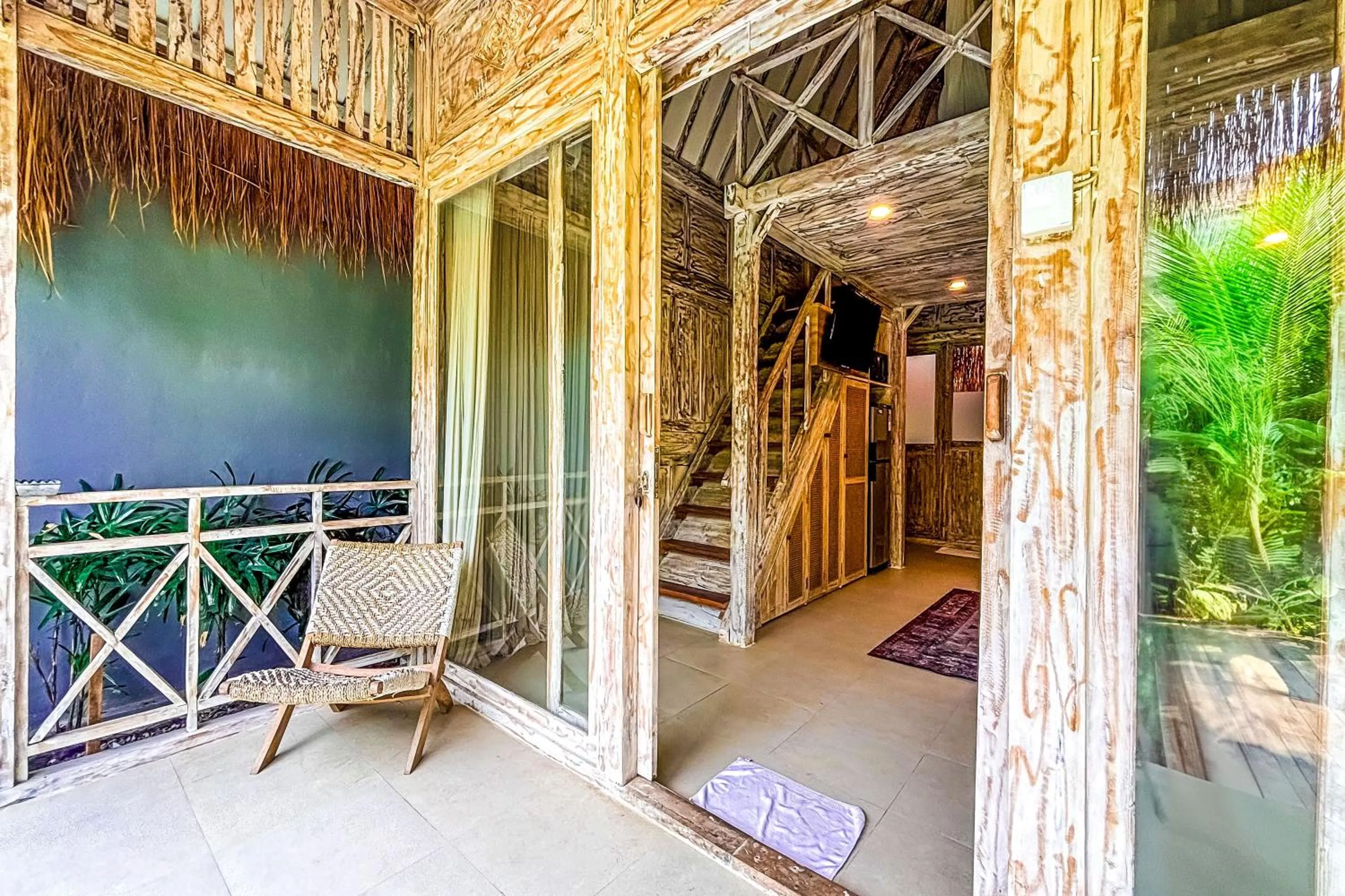 Balcony/Terrace in Villa Alisha Pererenan Canggu