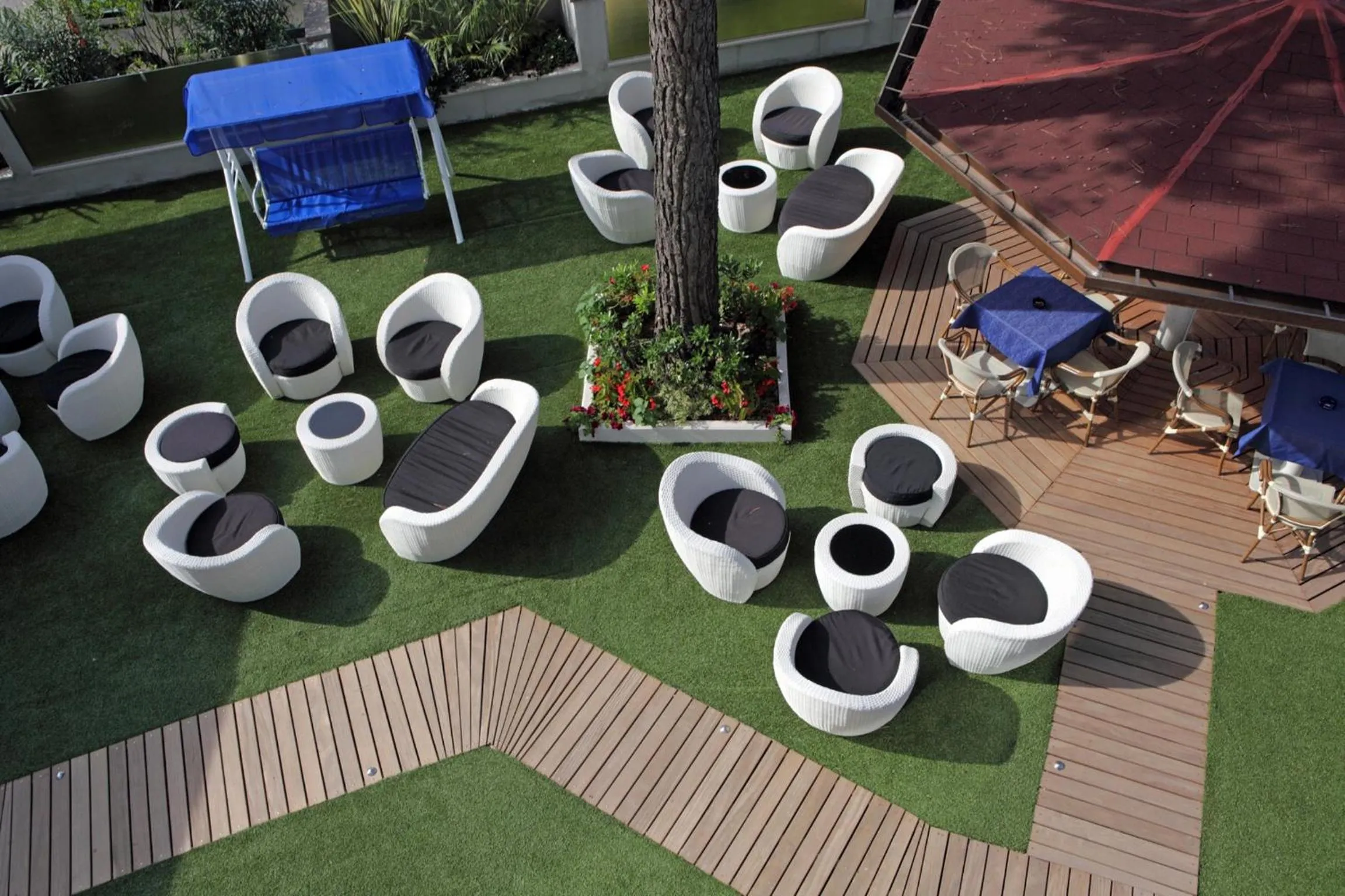 Garden in Hotel Buratti