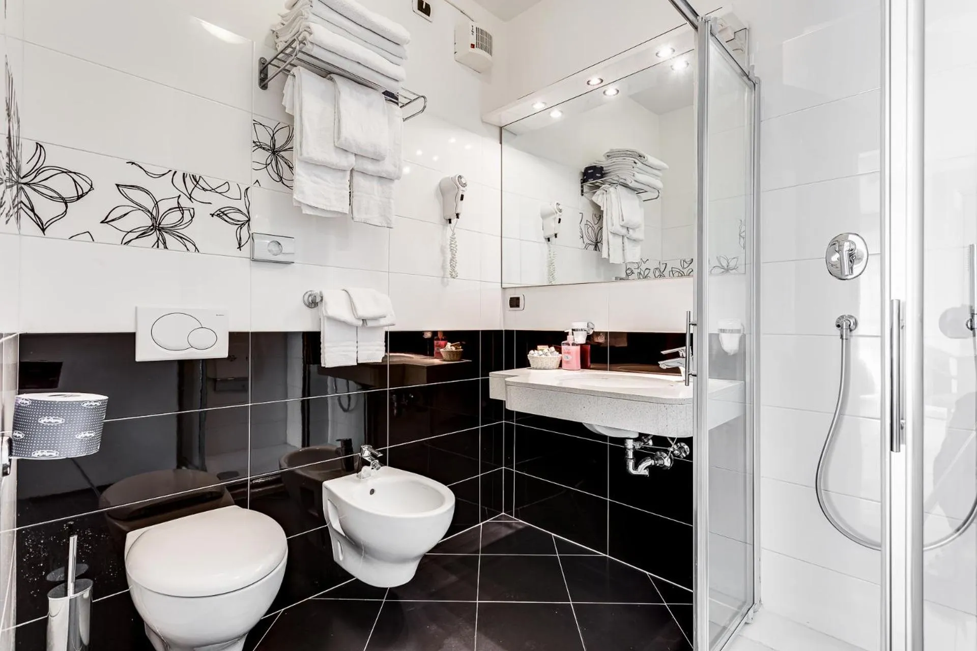 Bathroom in Hotel Buratti