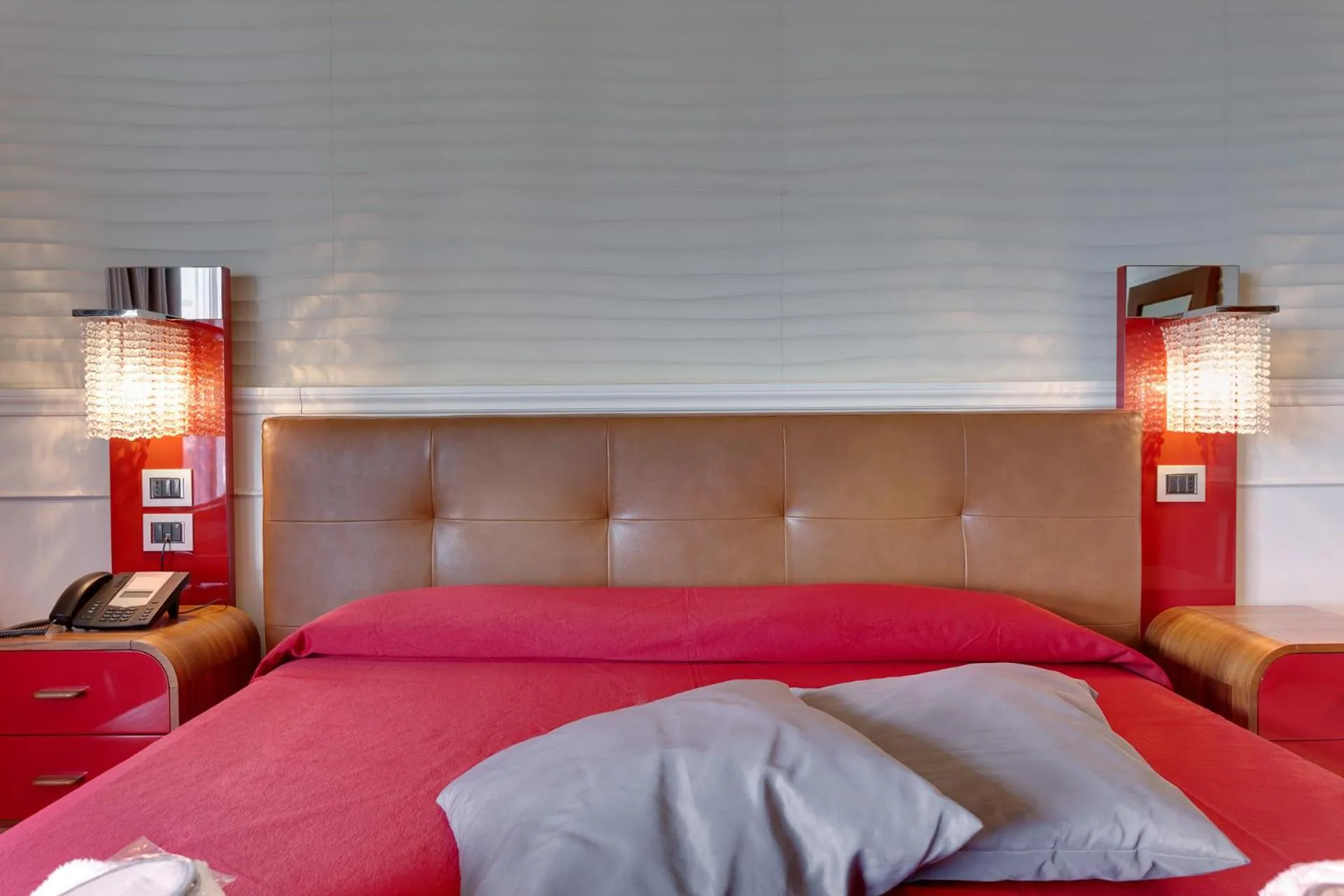 Bed in Hotel Buratti