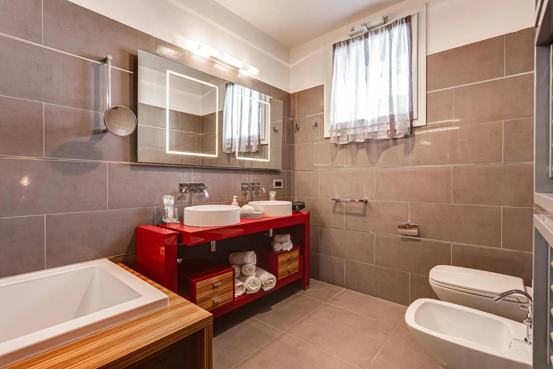 Bathroom in Hotel Buratti